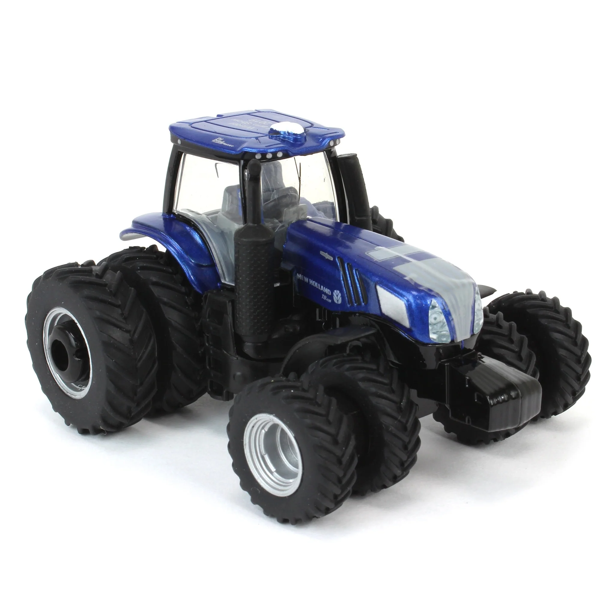 1/64 New Holland Blue Power T8.435 Tractor with Front & Rear Duals, 2019 Winter Farm Show - Image 2