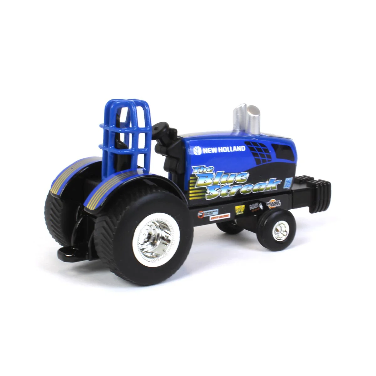 1/64 New Holland Blue Streak Diecast Pulling Tractor by ERTL - Image 3