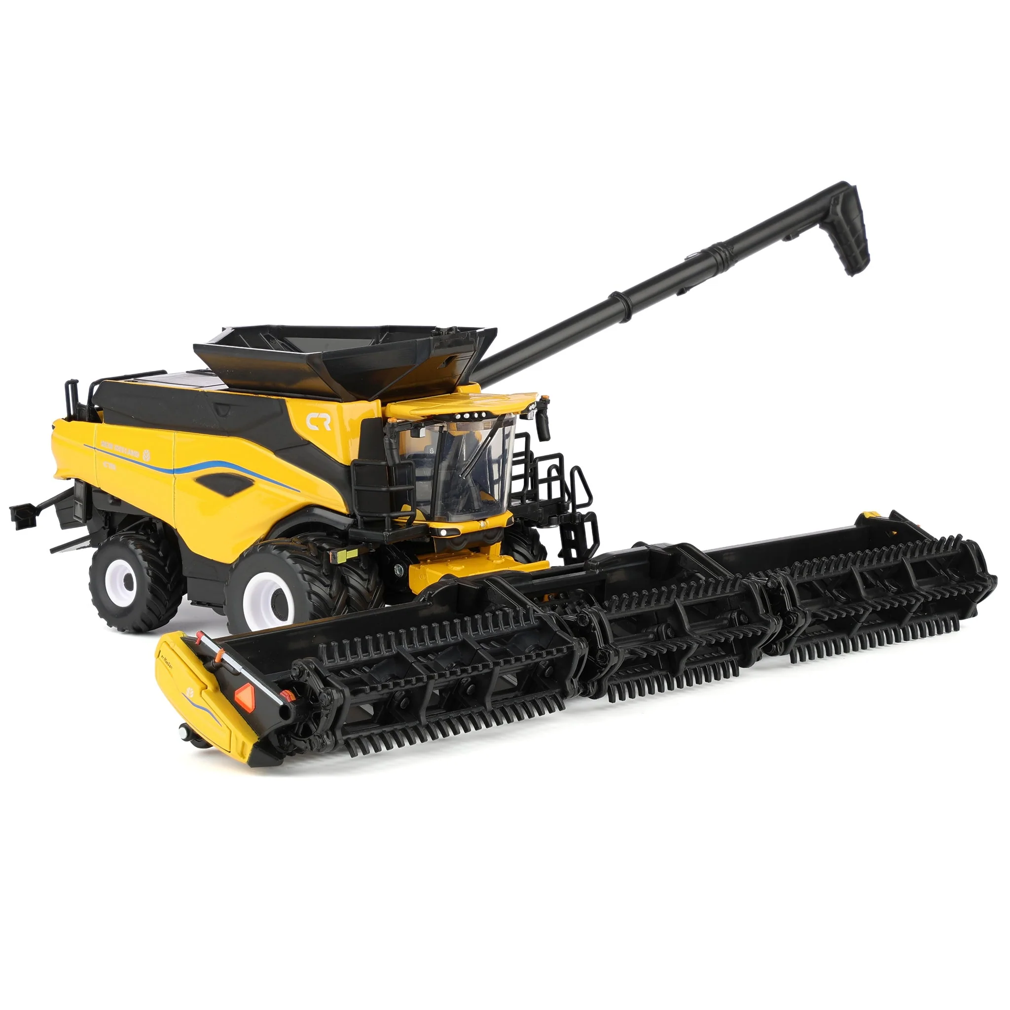 1/64 New Holland CR11 Combine with Corn Head & Draper Head, ERTL Prestige Collection - Image 2