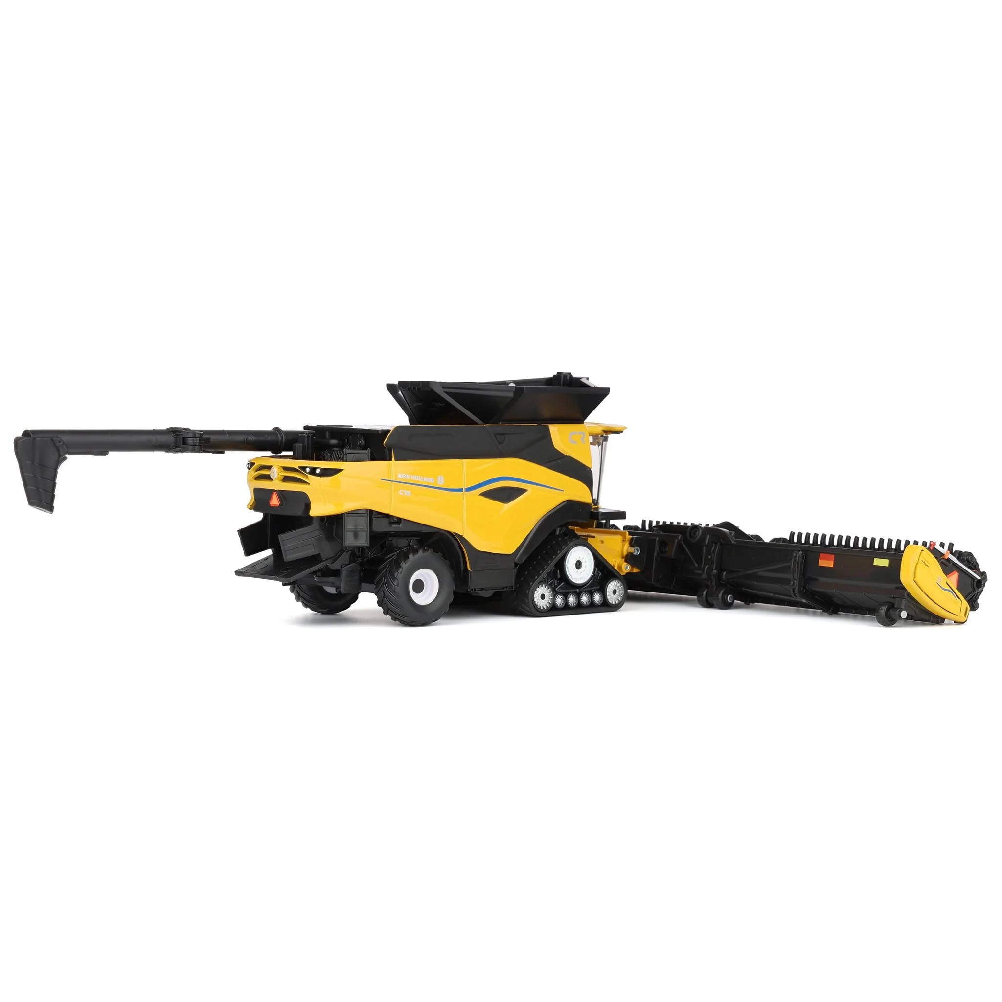1/64 New Holland CR11 Tracked Combine with Corn & Draper Heads by ERTL - Image 3
