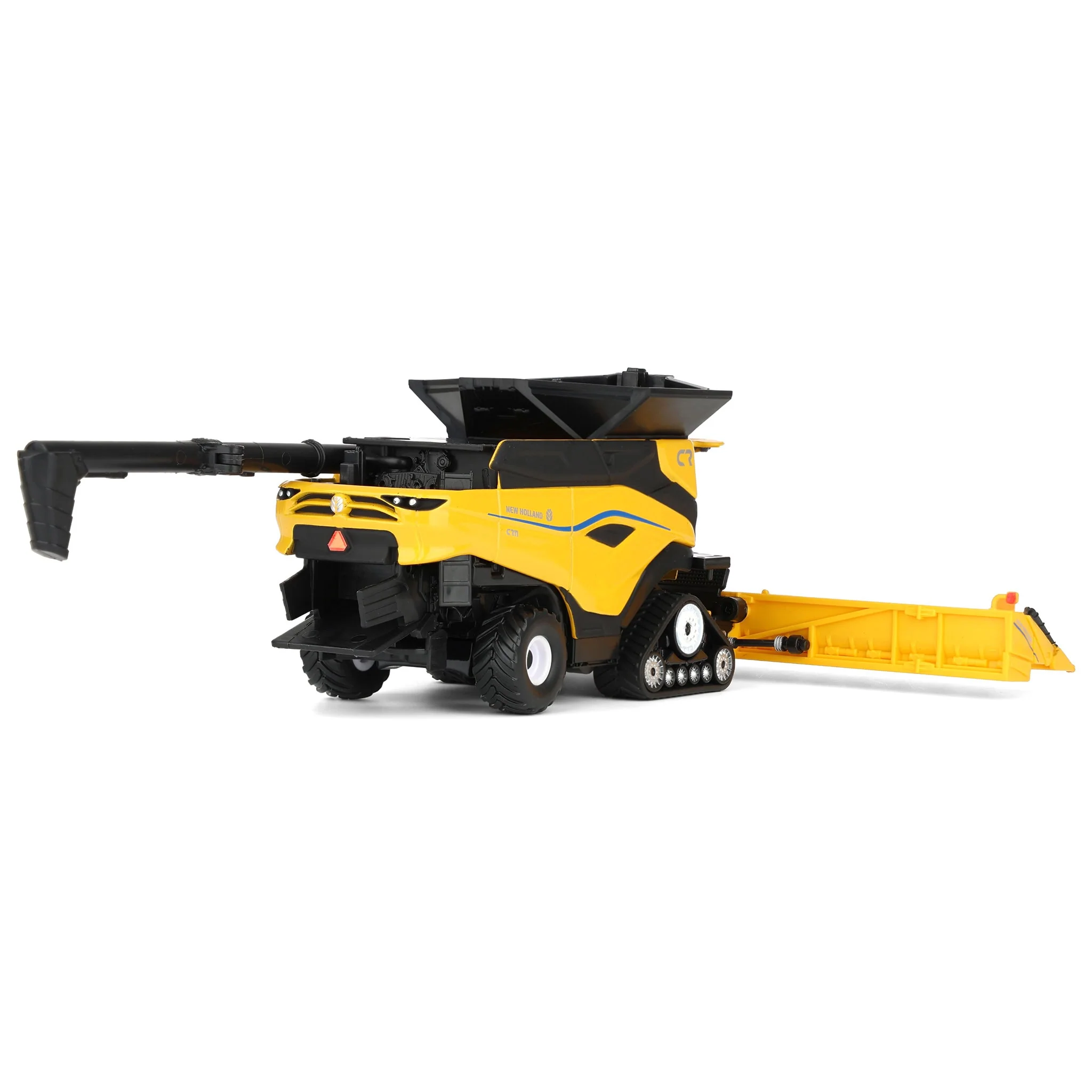 1/64 New Holland CR11 Tracked Combine with Corn & Draper Heads by ERTL - Image 6