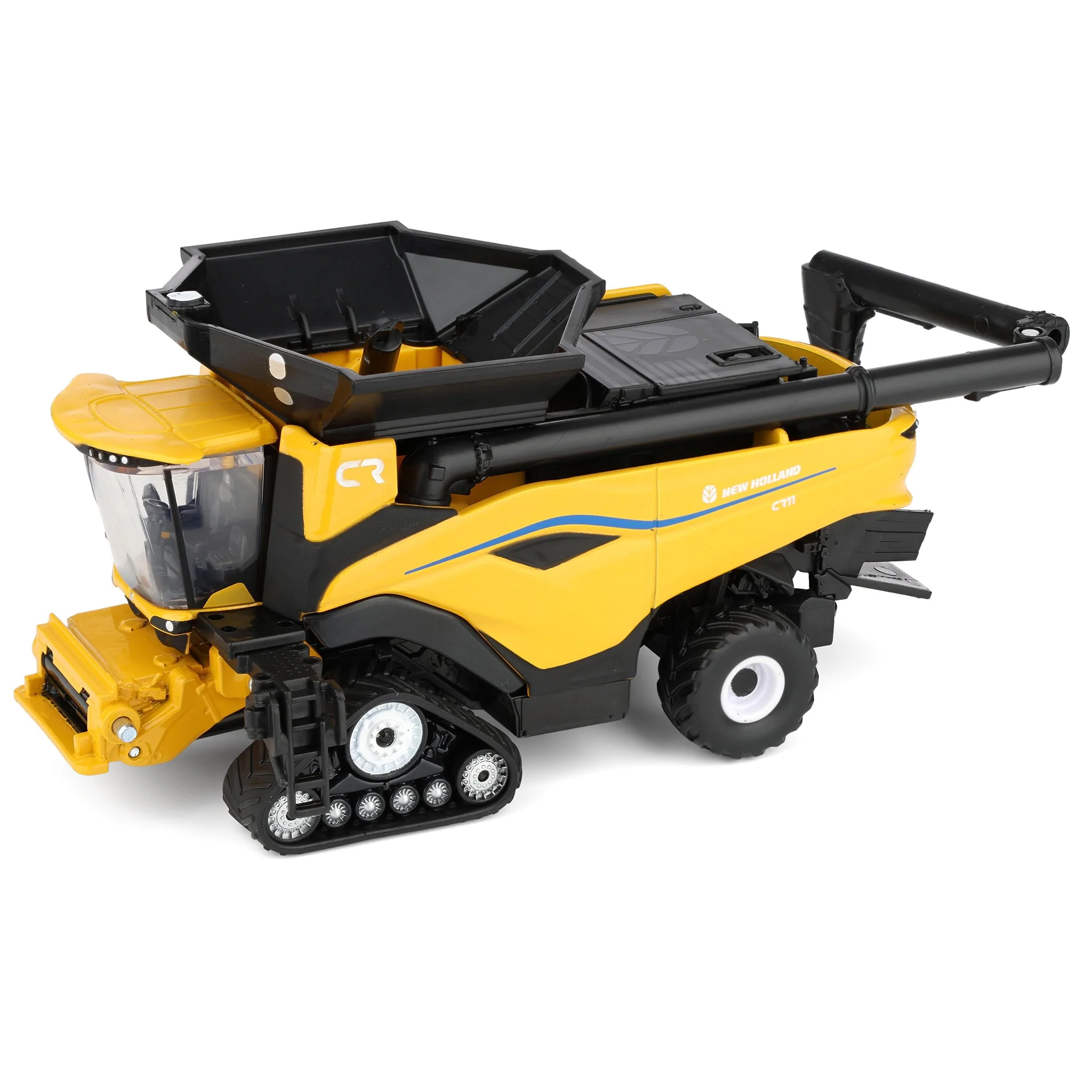 1/64 New Holland CR11 Tracked Combine with Corn & Draper Heads by ERTL - Image 7