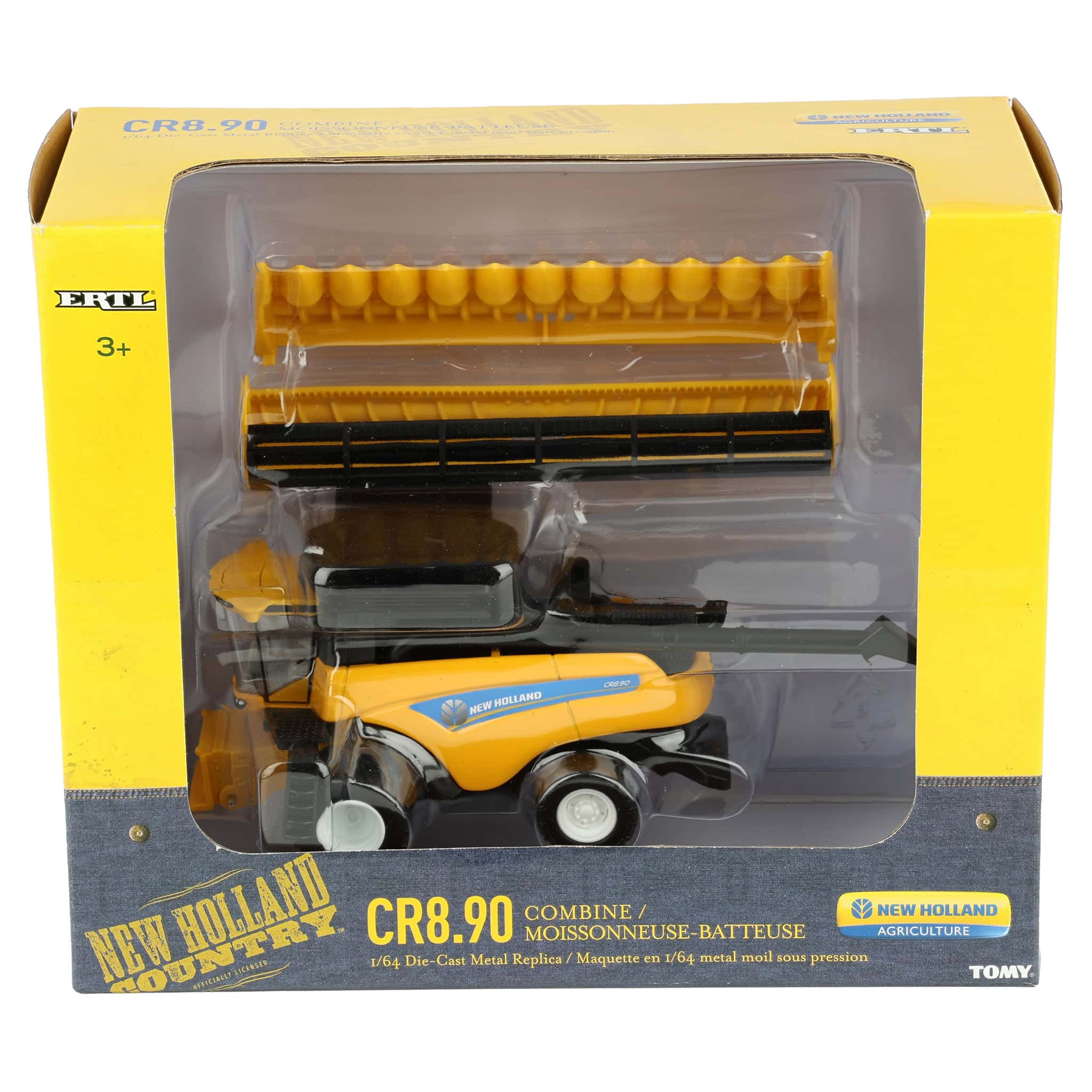 1/64 New Holland CR8.90 Combine with 2 Headers - Image 8