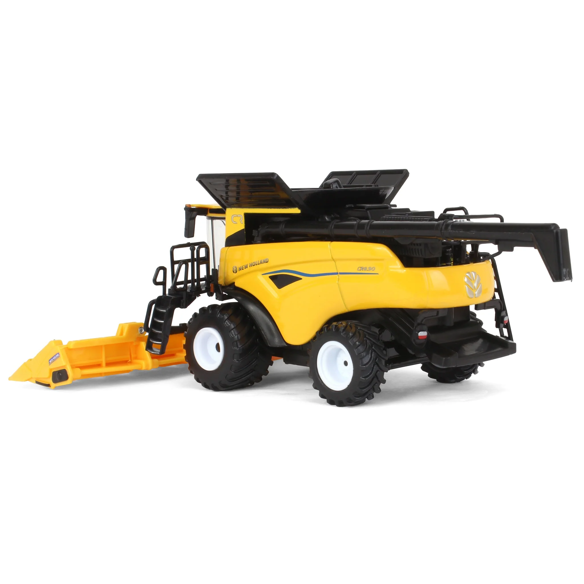 1/64 New Holland CR8.90 Combine with Corn Head & Draper Head, ERTL Prestige Collection - Image 4
