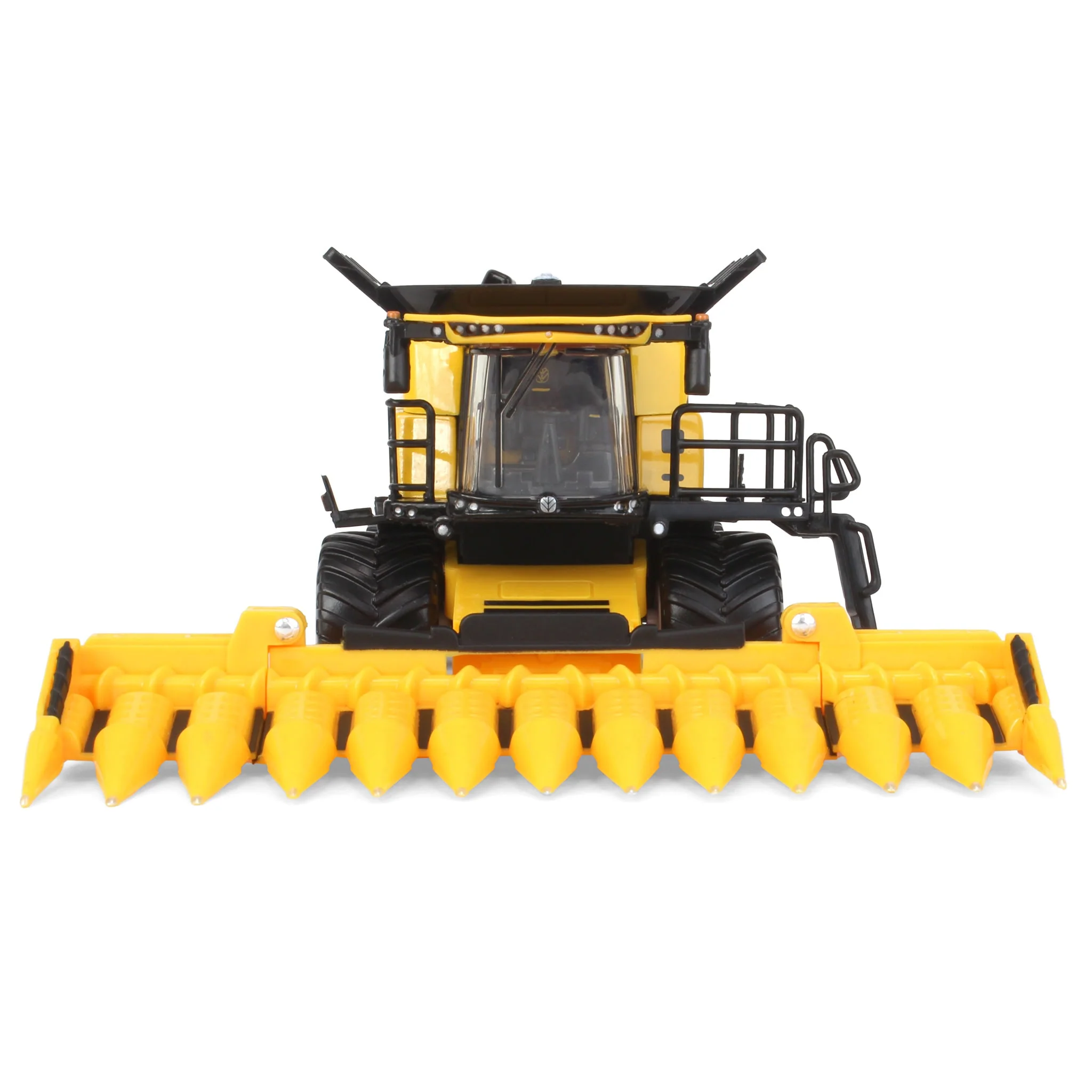 1/64 New Holland CR8.90 Combine with Corn Head & Draper Head, ERTL Prestige Collection - Image 5