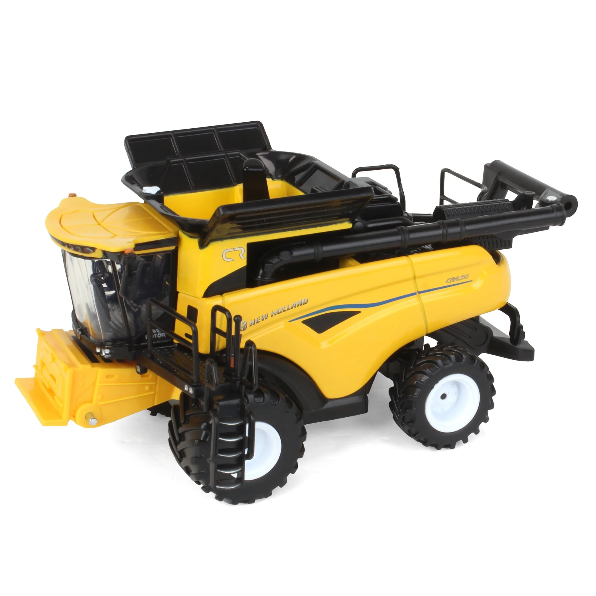 1/64 New Holland CR8.90 Combine with Corn Head & Draper Head, ERTL Prestige Collection - Image 6