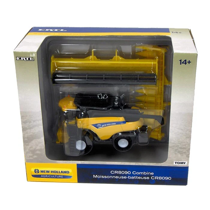1/64 New Holland CR8090 Combine with 12 Row Head and 30' Grain Head - Image 3