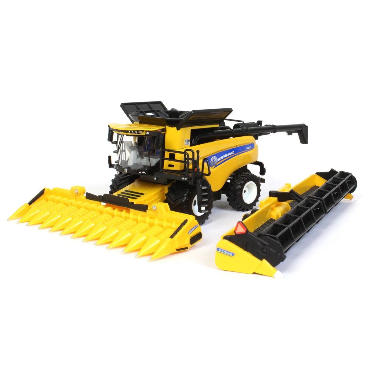 1/64 New Holland CR9.90 Combine with Corn & Draper Heads, 45th Anniv, ERTL Prestige Collection