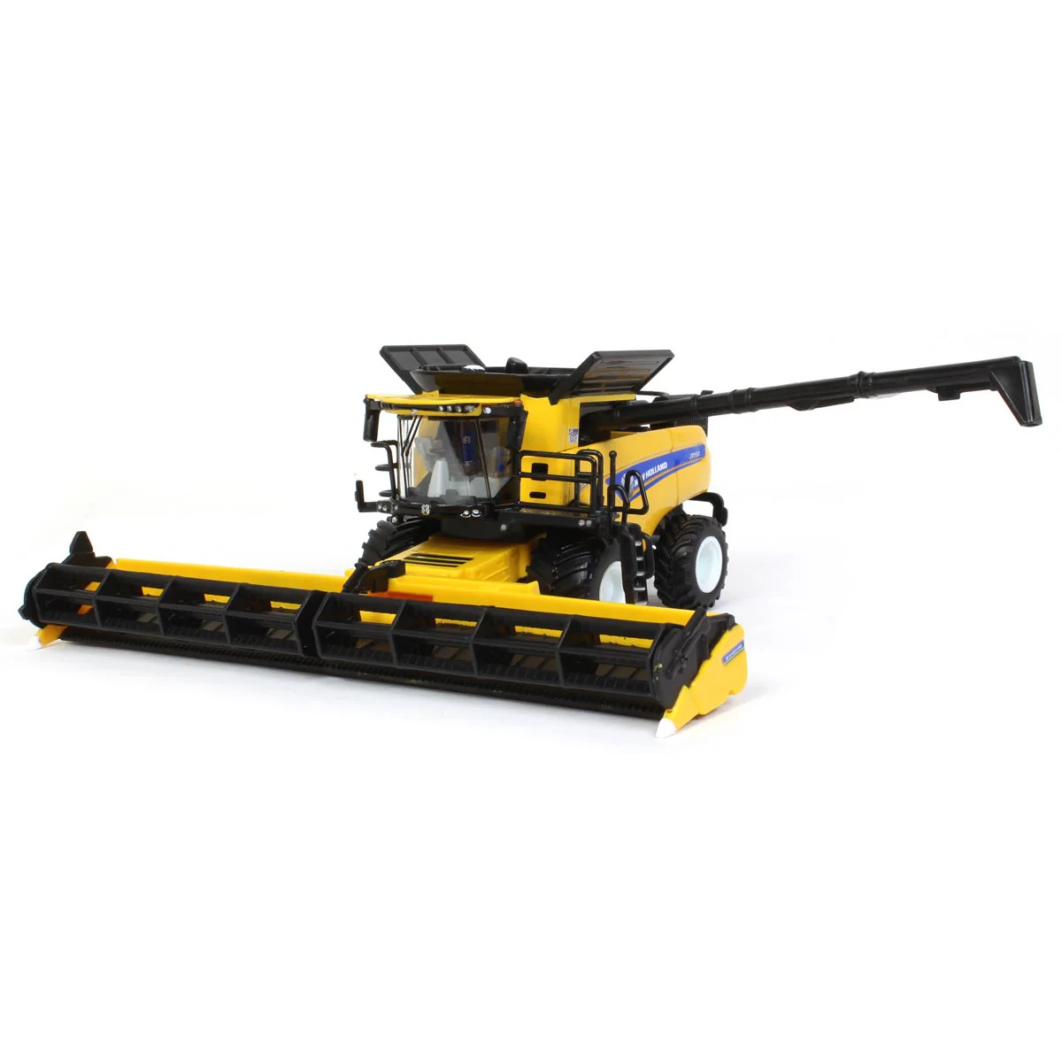 1/64 New Holland CR9.90 Combine with Corn & Draper Heads, 45th Anniv, ERTL Prestige Collection - Image 4