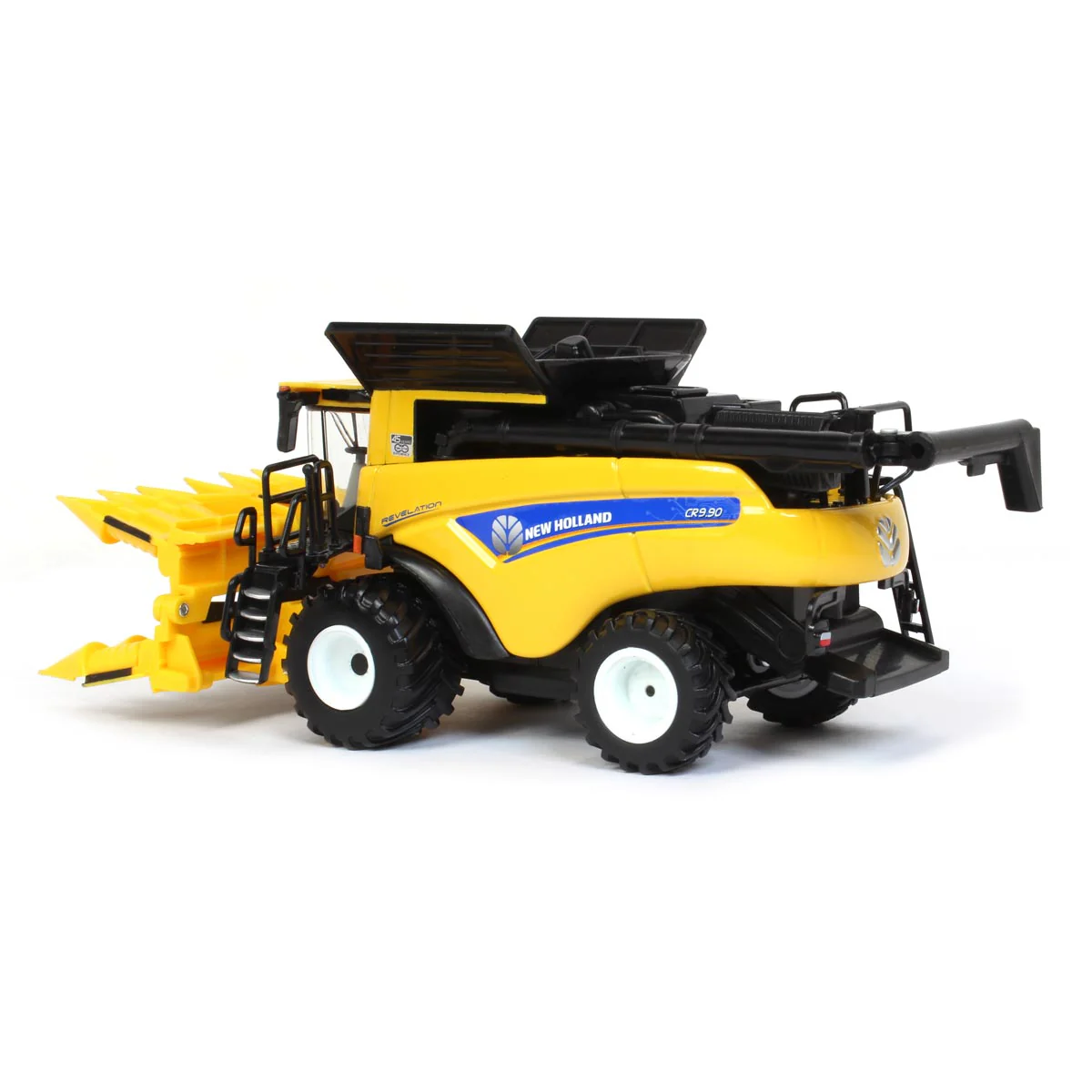 1/64 New Holland CR9.90 Combine with Corn & Draper Heads, 45th Anniv, ERTL Prestige Collection - Image 5