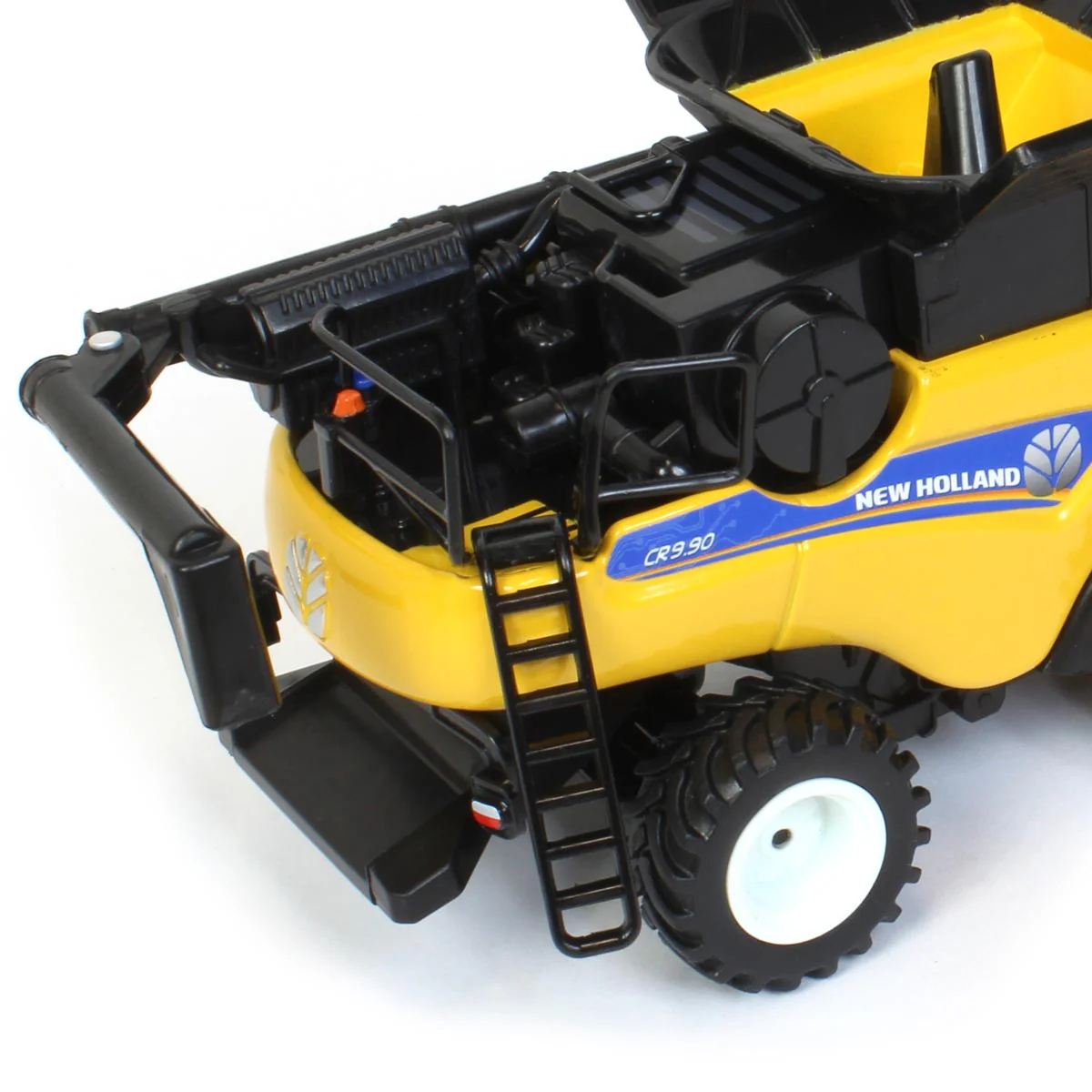 1/64 New Holland CR9.90 Combine with Corn & Draper Heads, 45th Anniv, ERTL Prestige Collection - Image 6