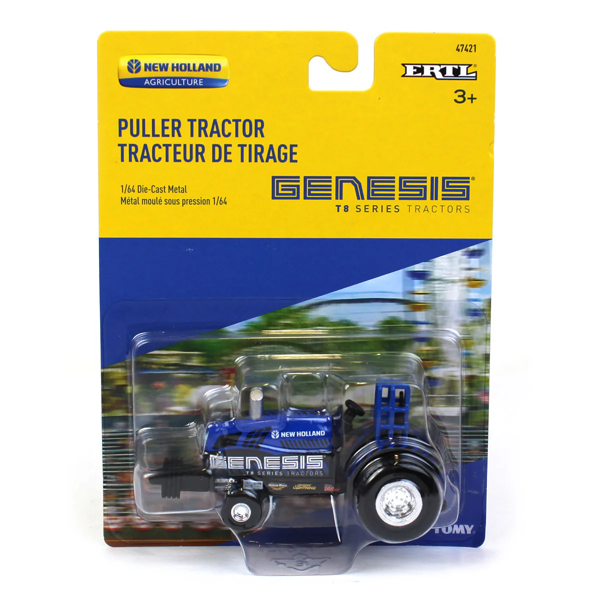 1/64 New Holland "Genesis" Diecast Pulling Tractor - Image 5