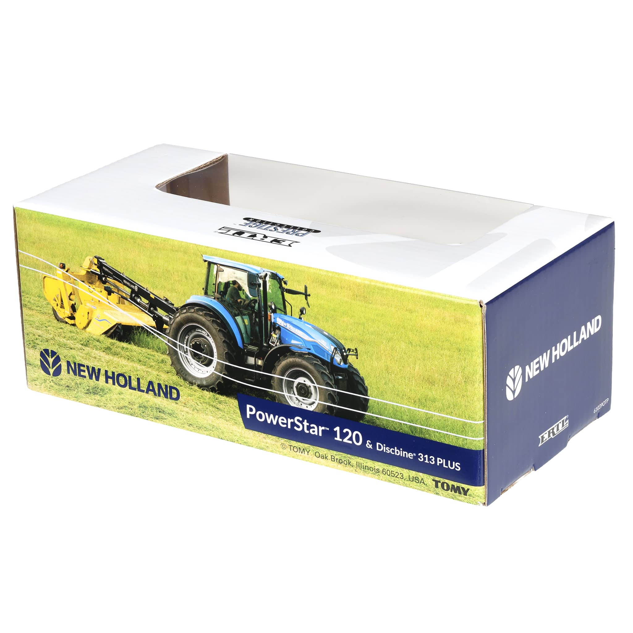1/64 New Holland Powerstar 120 Tractor with Discbine 313 PLUS by ERTL, 2026 Farm Show - Image 8