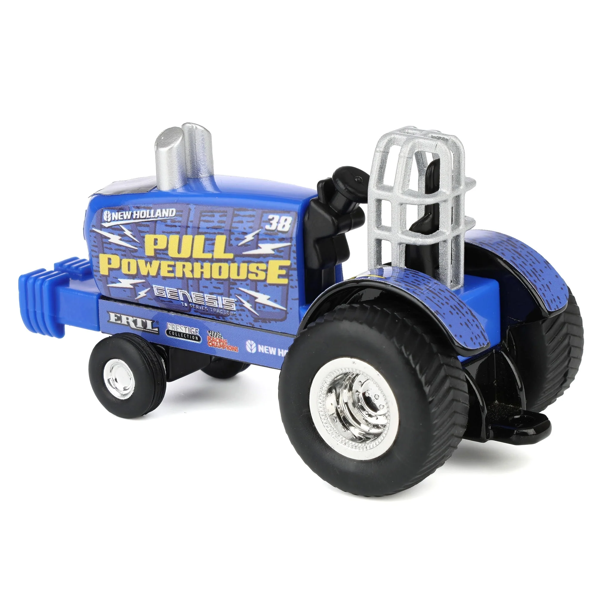 1/64 New Holland Pulling Tractor Toy, "Pull Powerhouse" - Image 4