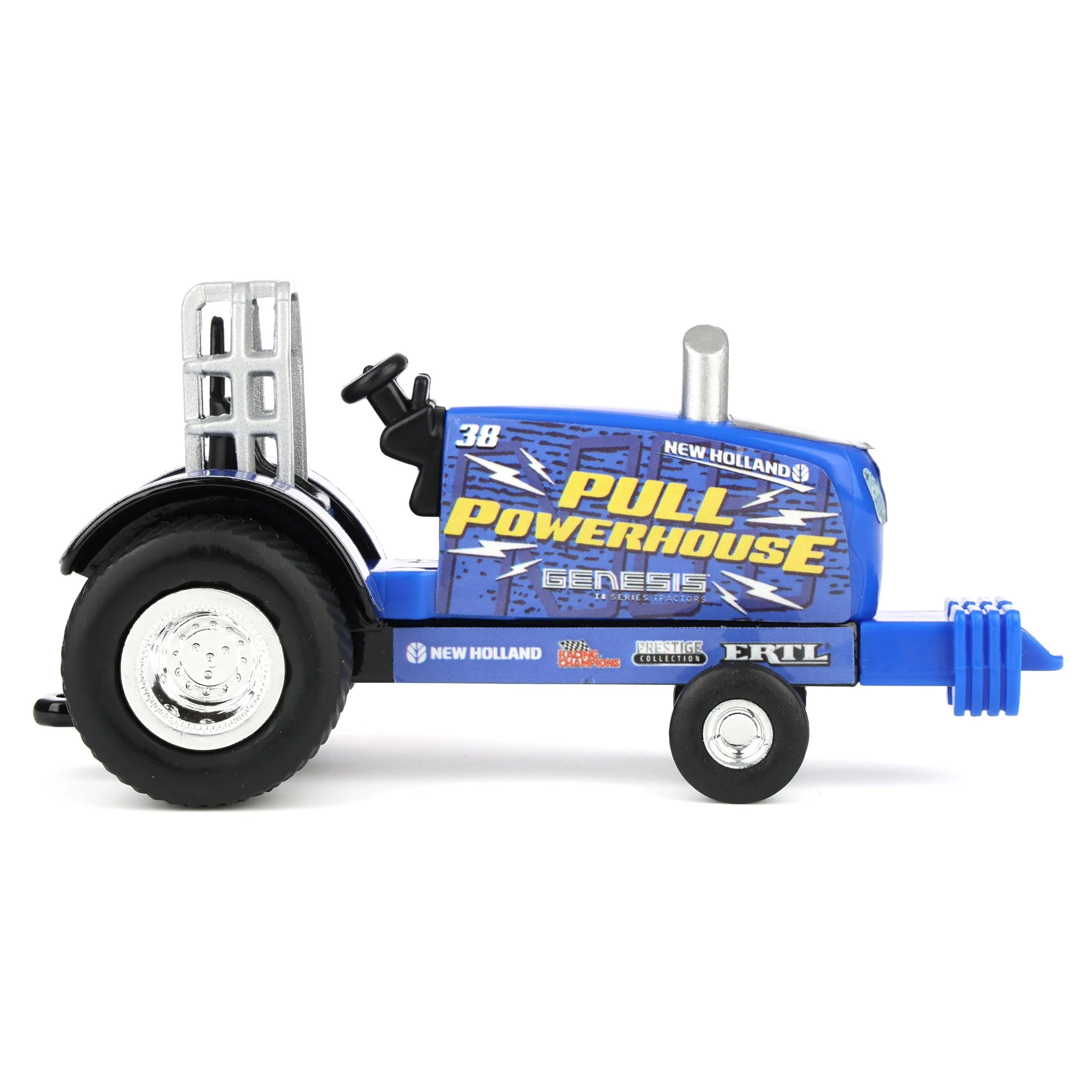 1/64 New Holland Pulling Tractor Toy, "Pull Powerhouse" - Image 5