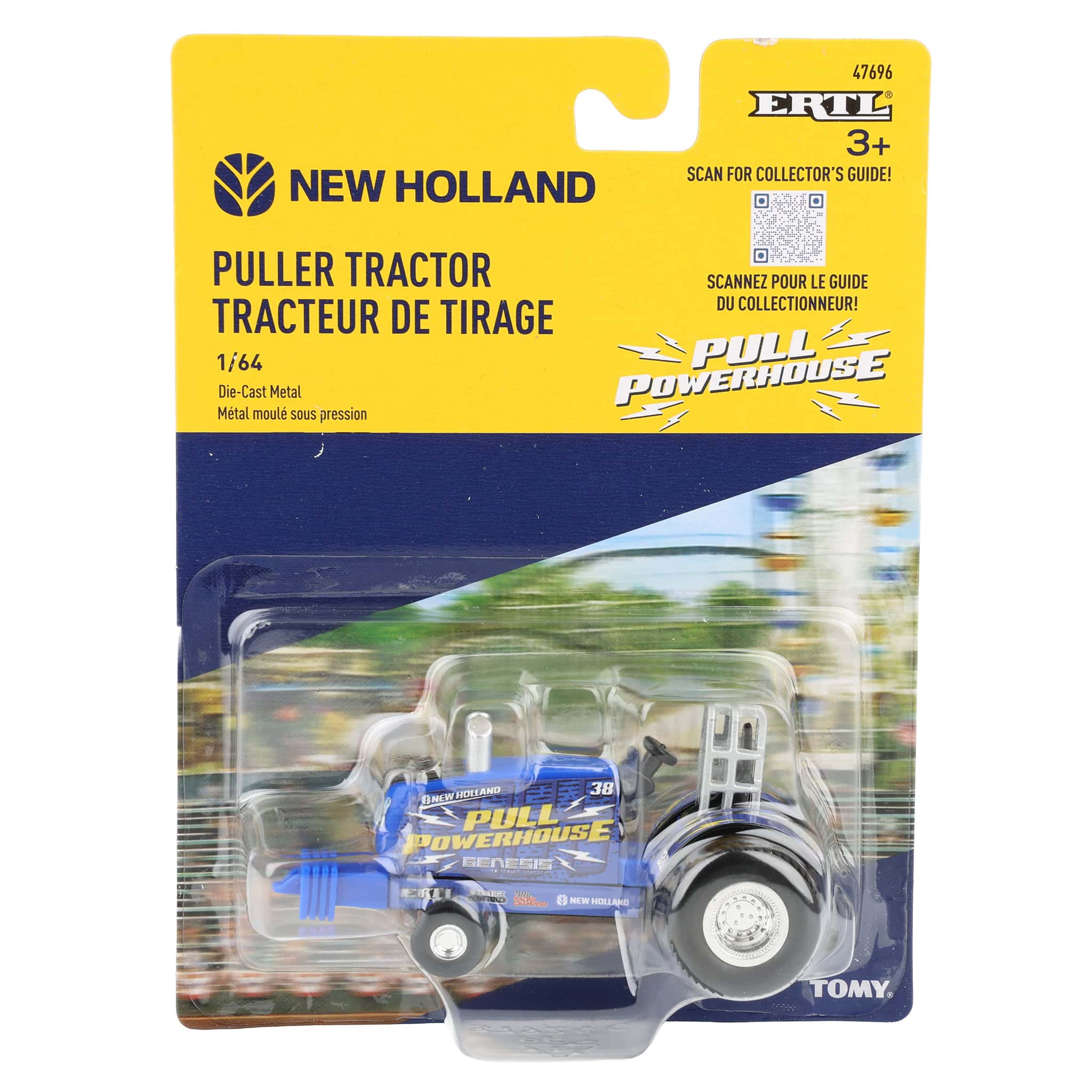 1/64 New Holland Pulling Tractor Toy, "Pull Powerhouse" - Image 6