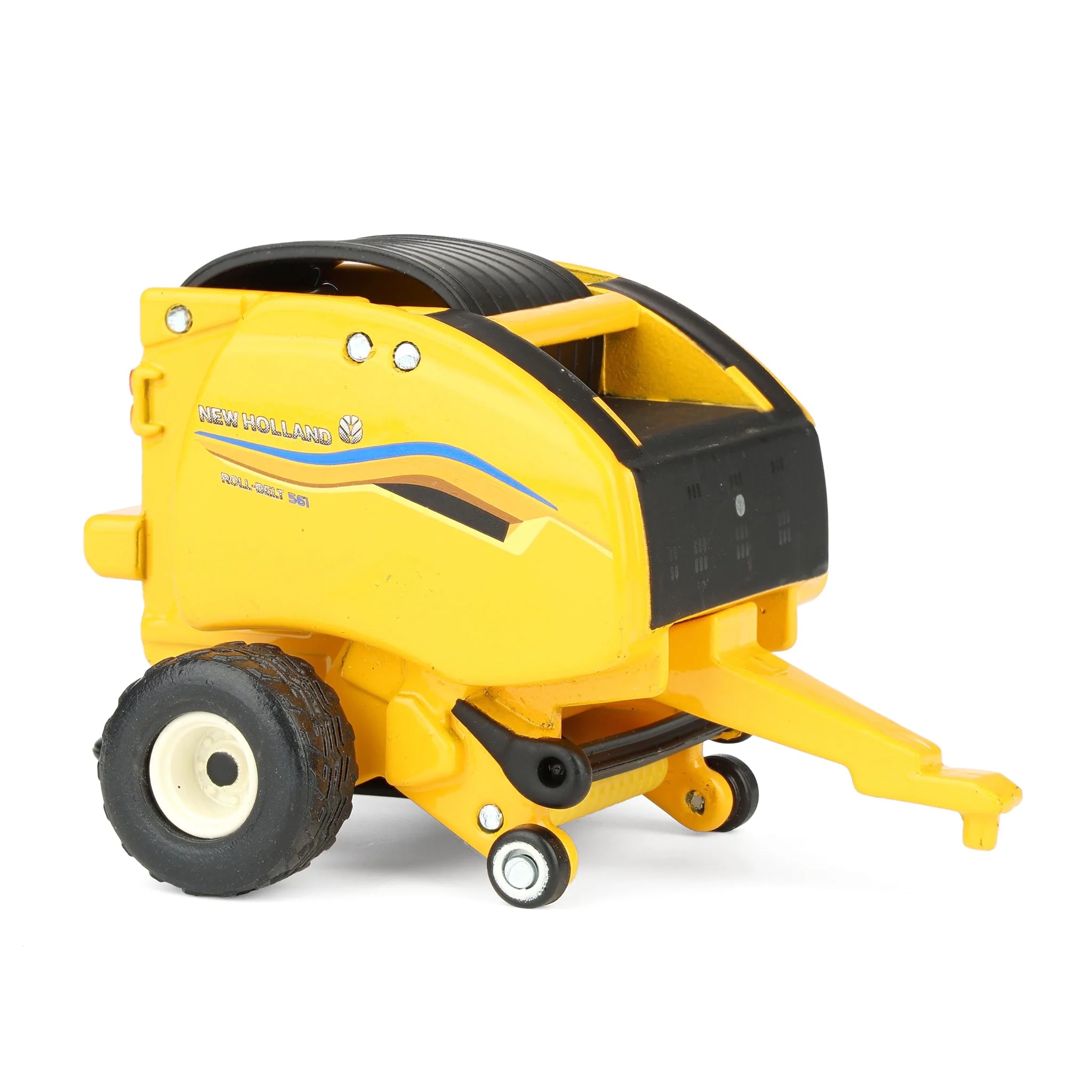 1/64 New Holland 561 Roll-Belt Baler with 6 Round Straw Bales by ERTL - Image 2