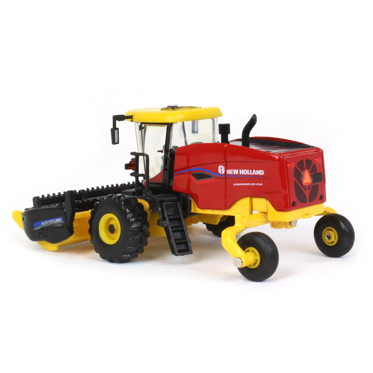 1/64 New Holland Speedrower 220 PLUS Self-Propelled Windrower with Disc Head & Sickle Head by ERTL, 2022 Farm Show - Image 5