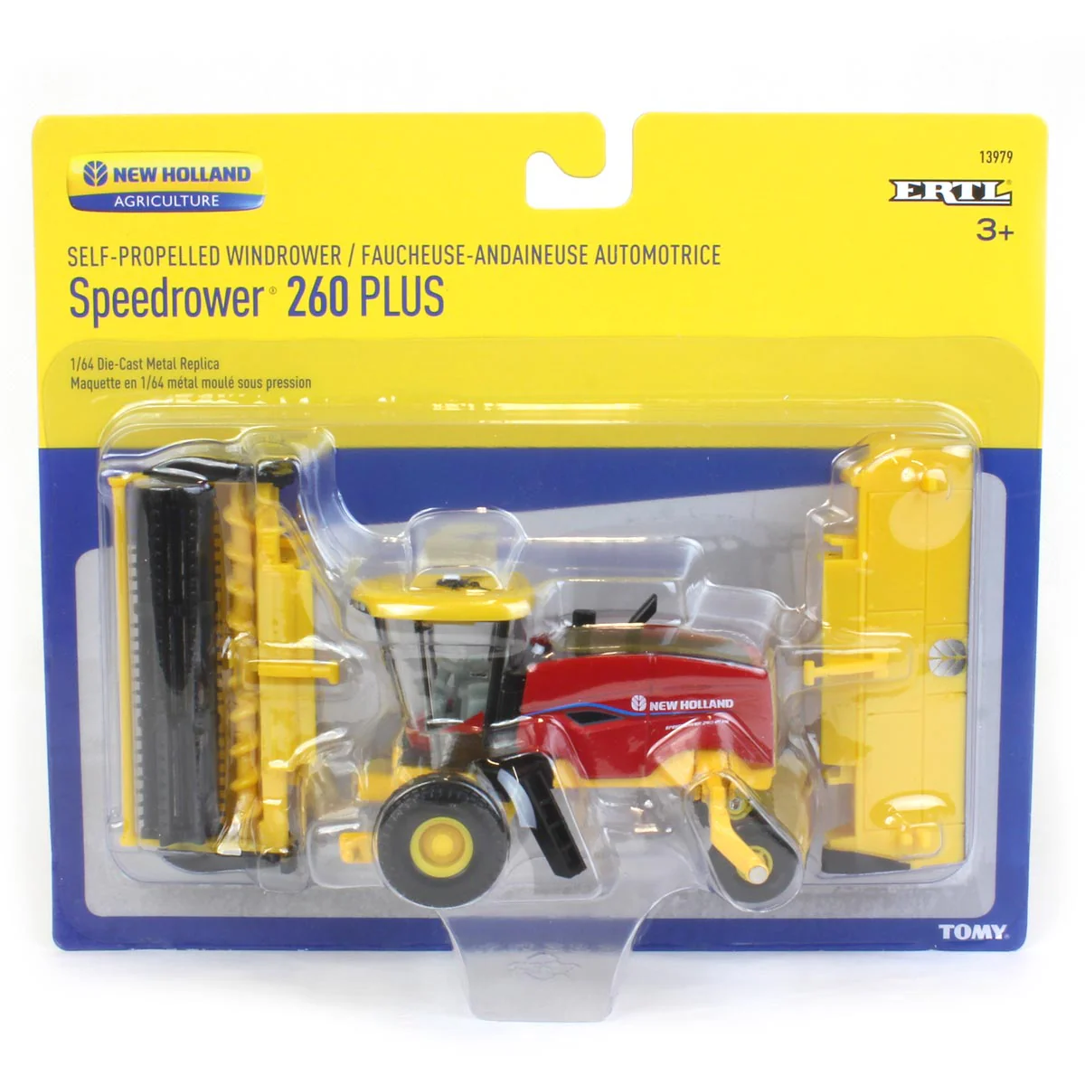 1/64 New Holland Speedrower 260 Plus Self-Propelled Windrower by ERTL - Image 6