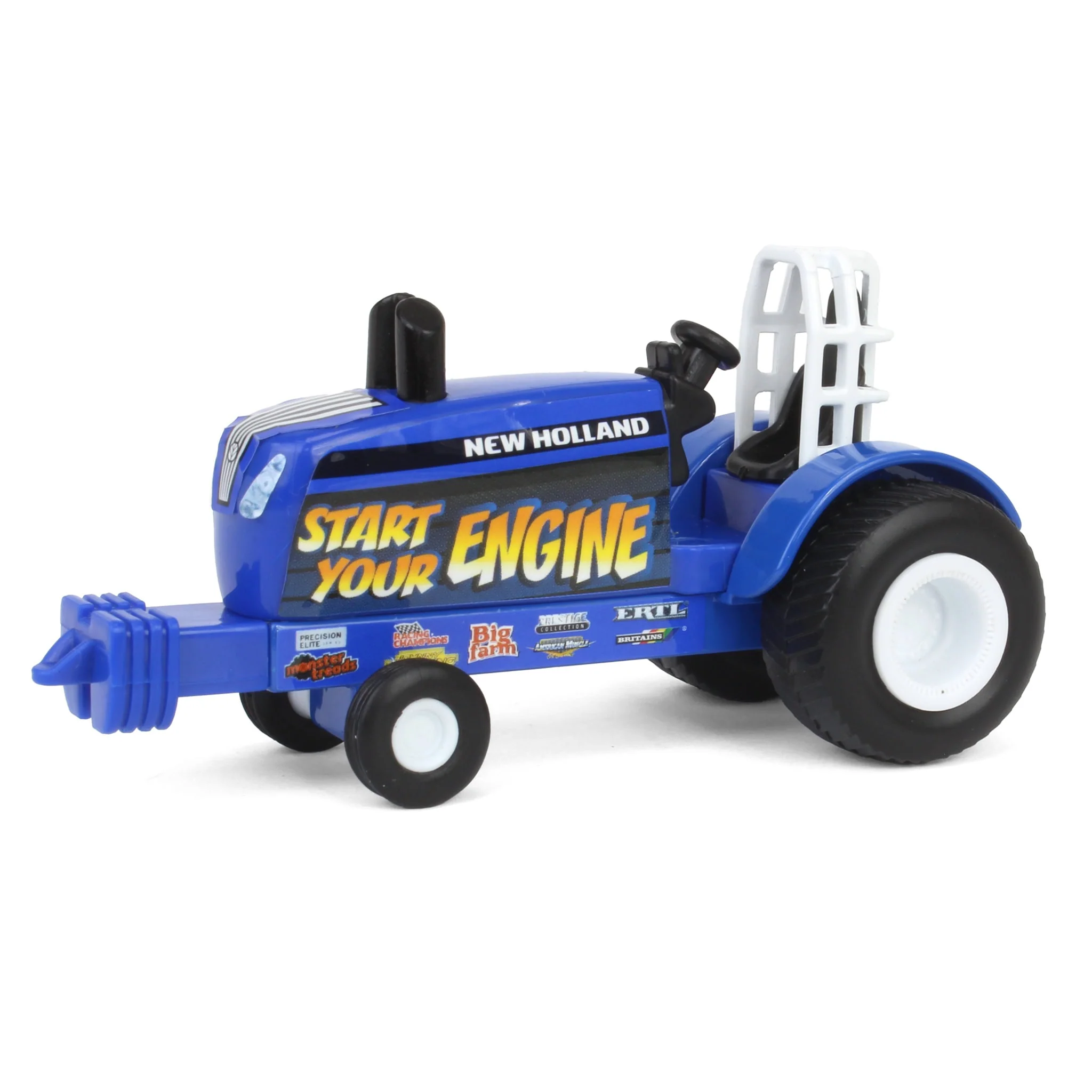 1/64 New Holland "Start Your Engine" Pulling Tractor by ERTL