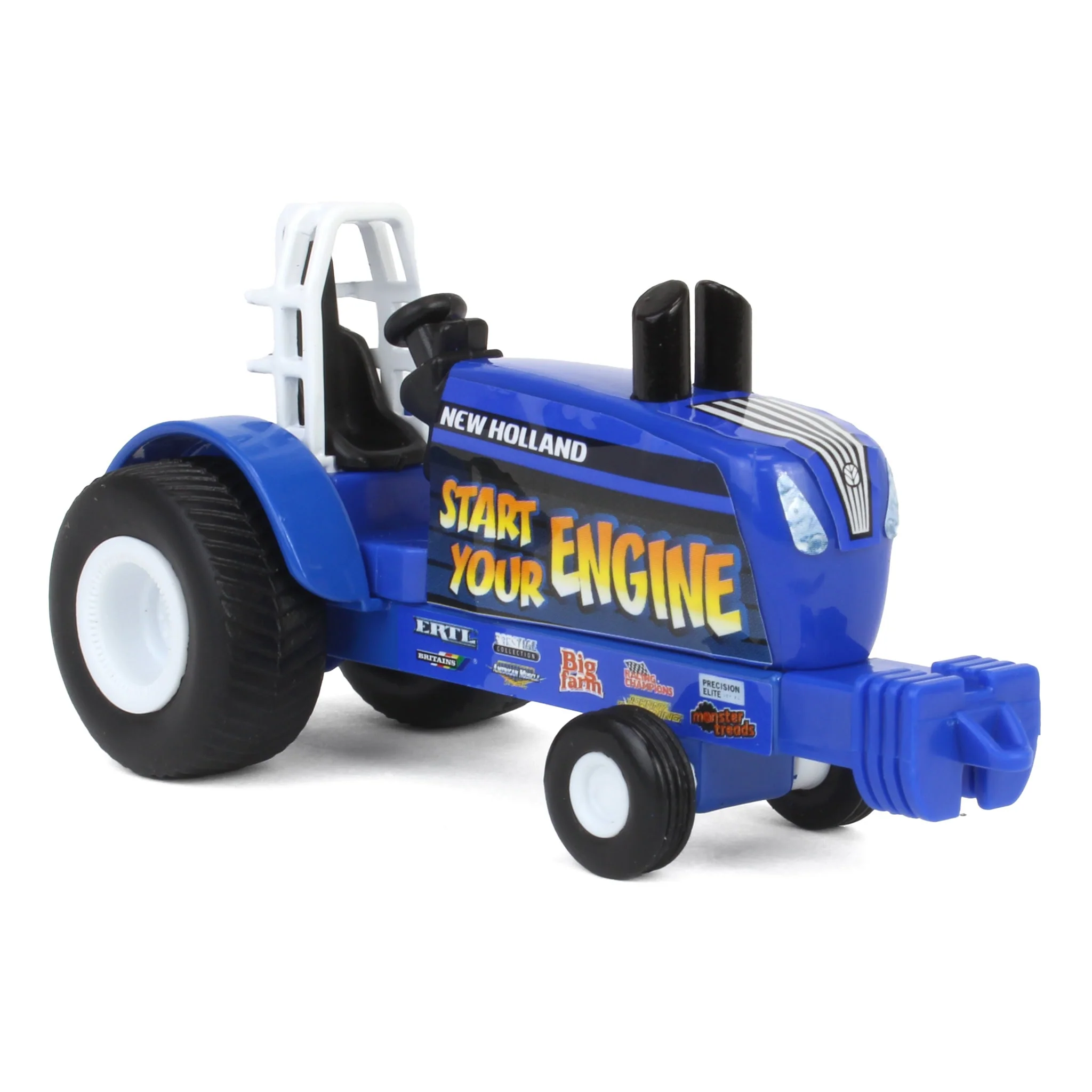 1/64 New Holland "Start Your Engine" Pulling Tractor by ERTL - Image 2