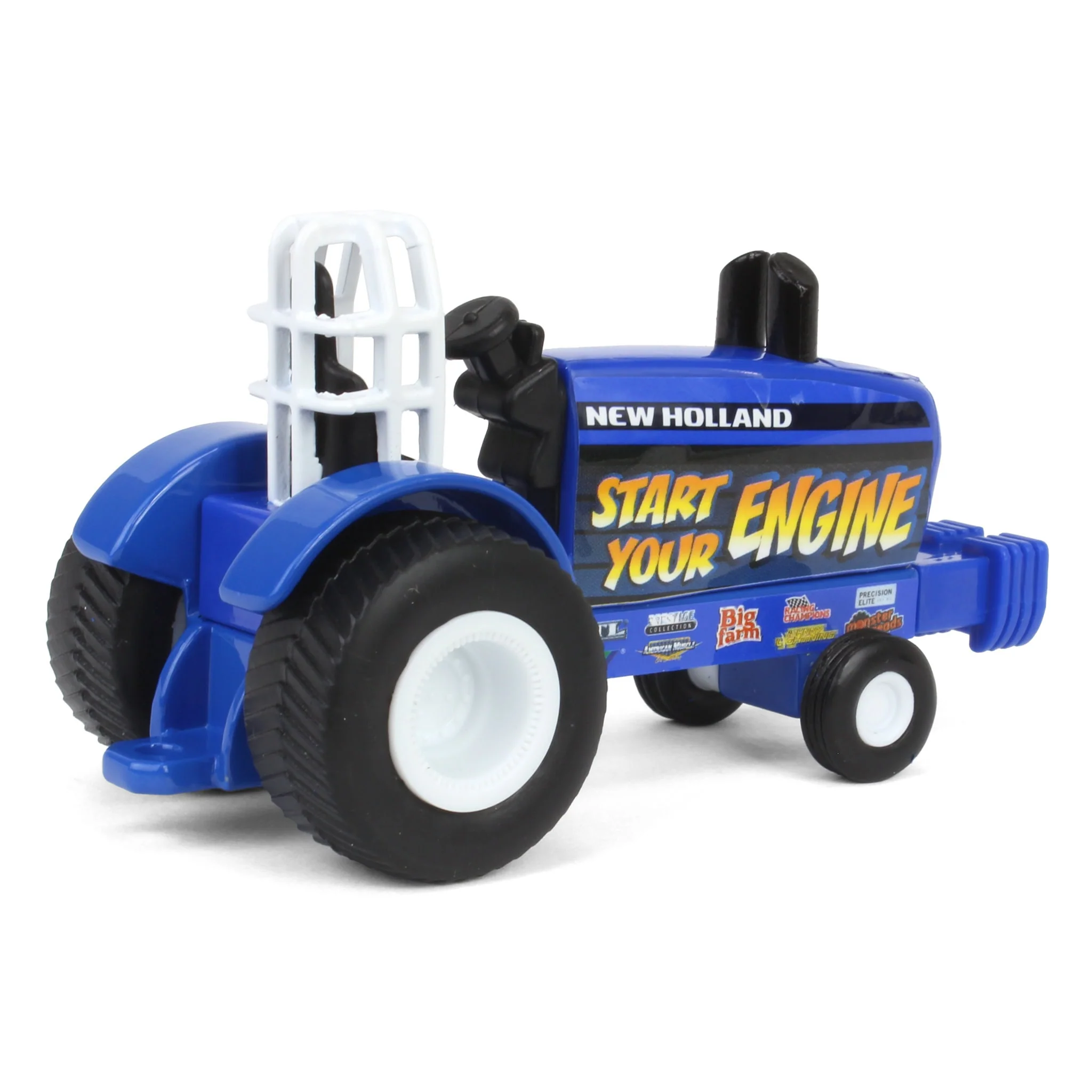 1/64 New Holland "Start Your Engine" Pulling Tractor by ERTL - Image 3