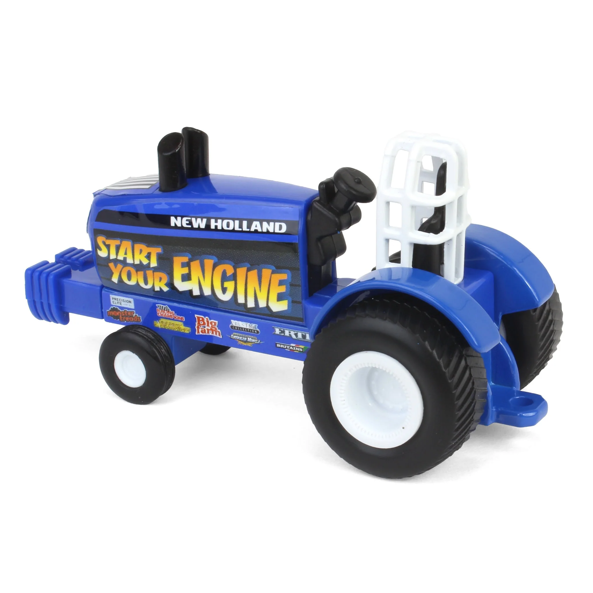 1/64 New Holland "Start Your Engine" Pulling Tractor by ERTL - Image 4
