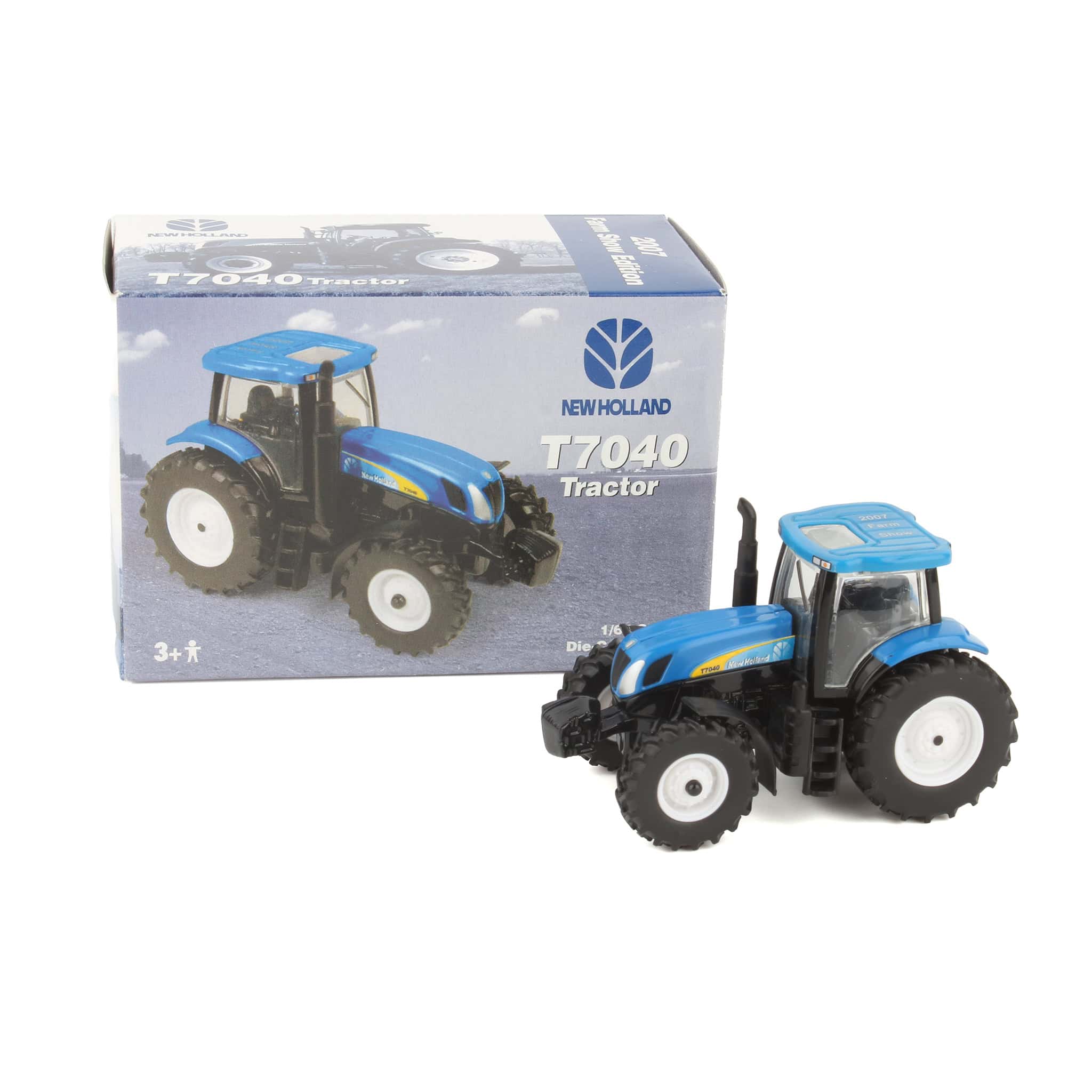 1/64 New Holland T7040 Tractor by ERTL, 2007 Farm Show Limited Edition