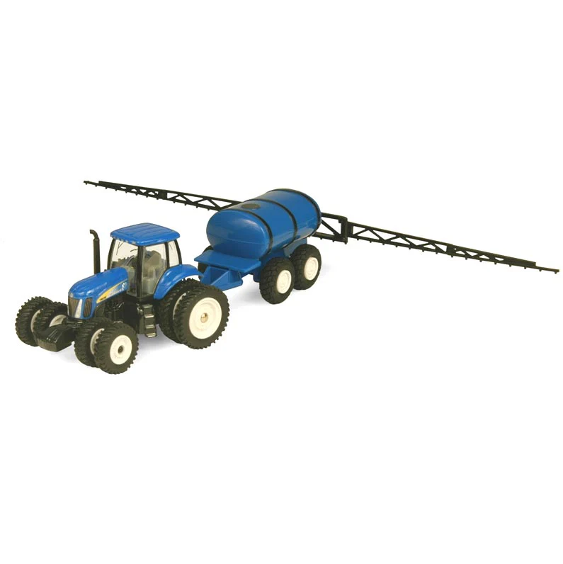 1/64 New Holland T8050 Tractor with Duals & Pull-Type Sprayer by ERTL