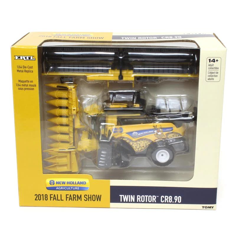 1/64 New Holland Twin Rotor CR8.90 Combine on Tracks, 2018 Fall Farm Show - Image 7