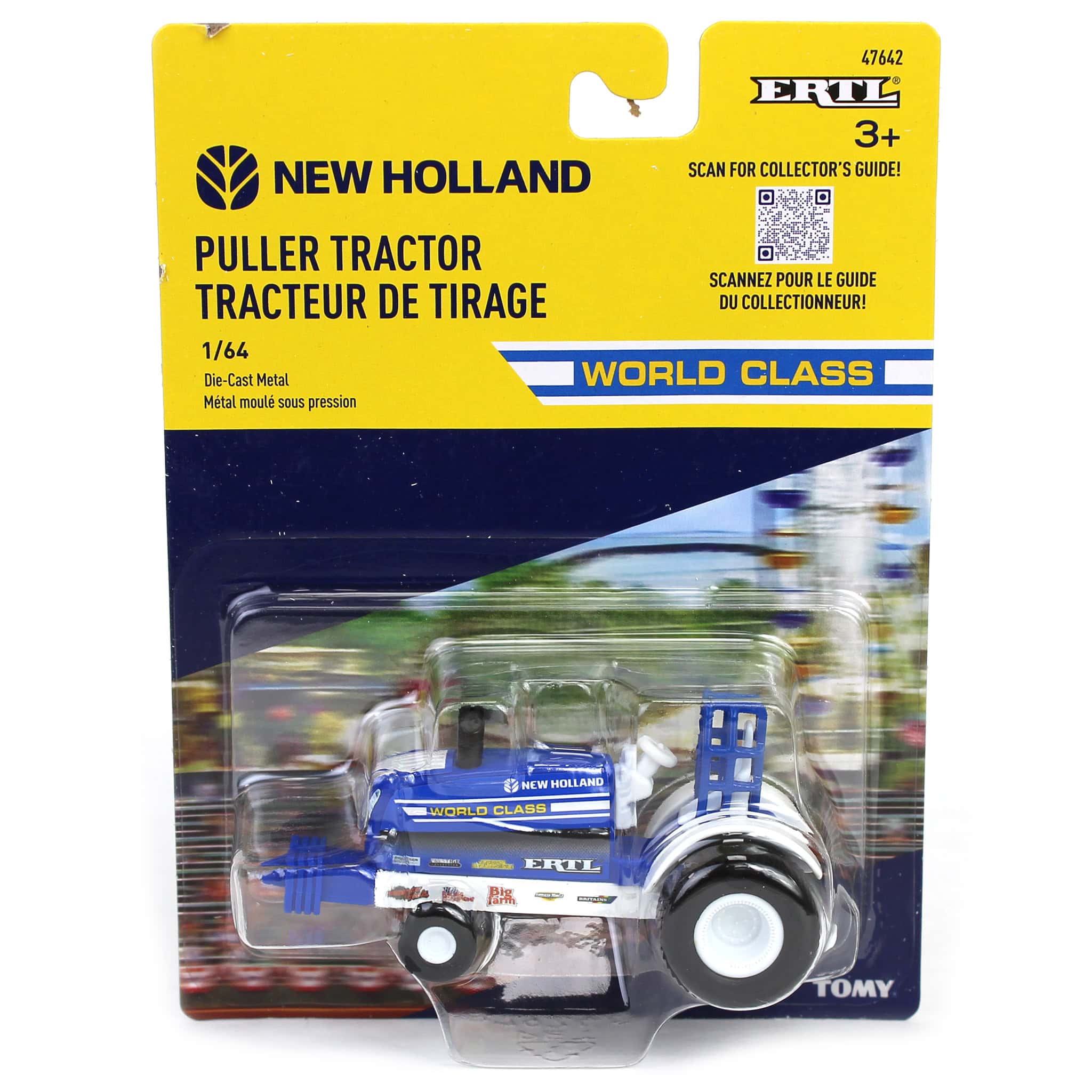 1/64 New Holland "World Class" Pulling Tractor by ERTL - Image 5