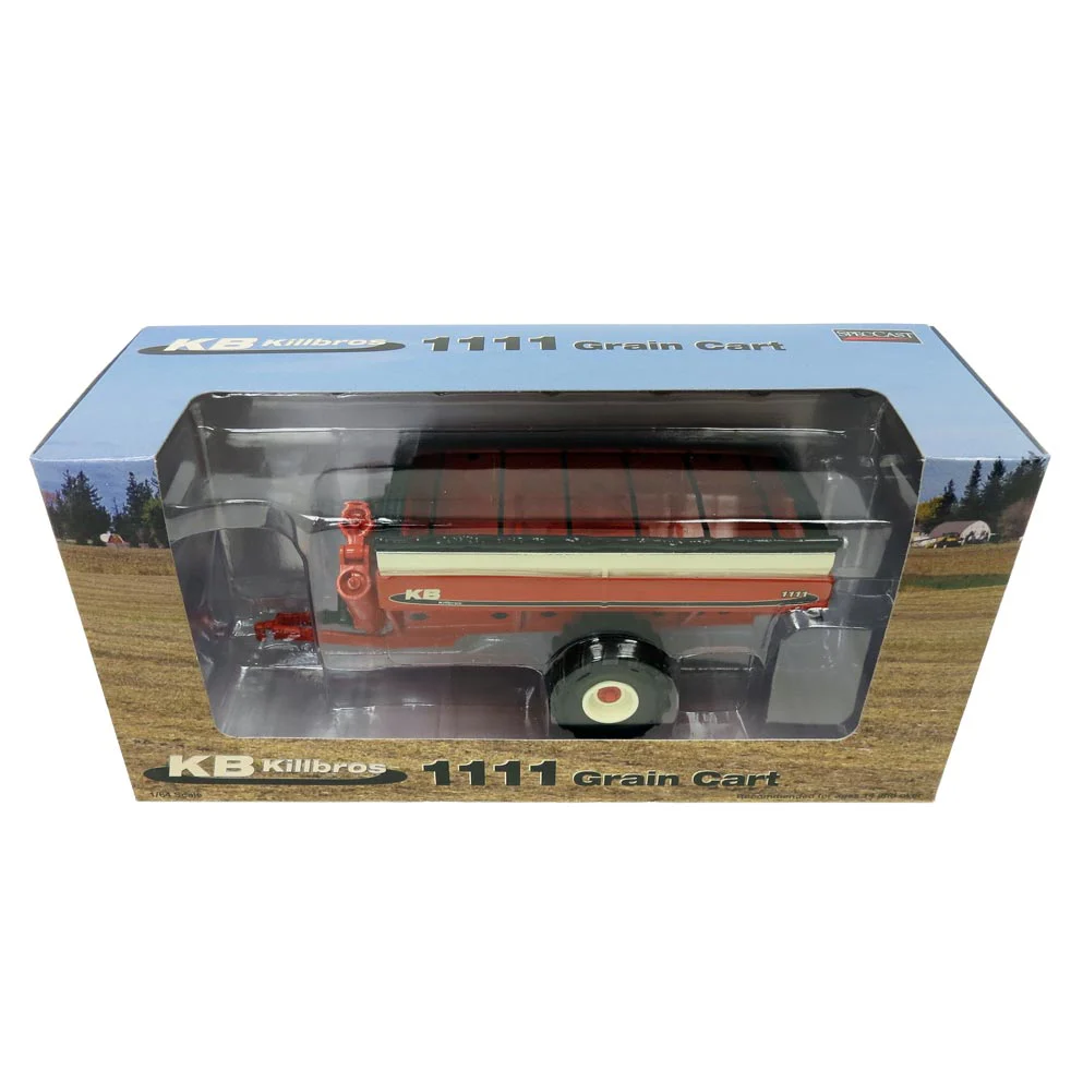 1/64 Orange Chase KillBros 1111 Grain Cart by SpecCast - Image 2