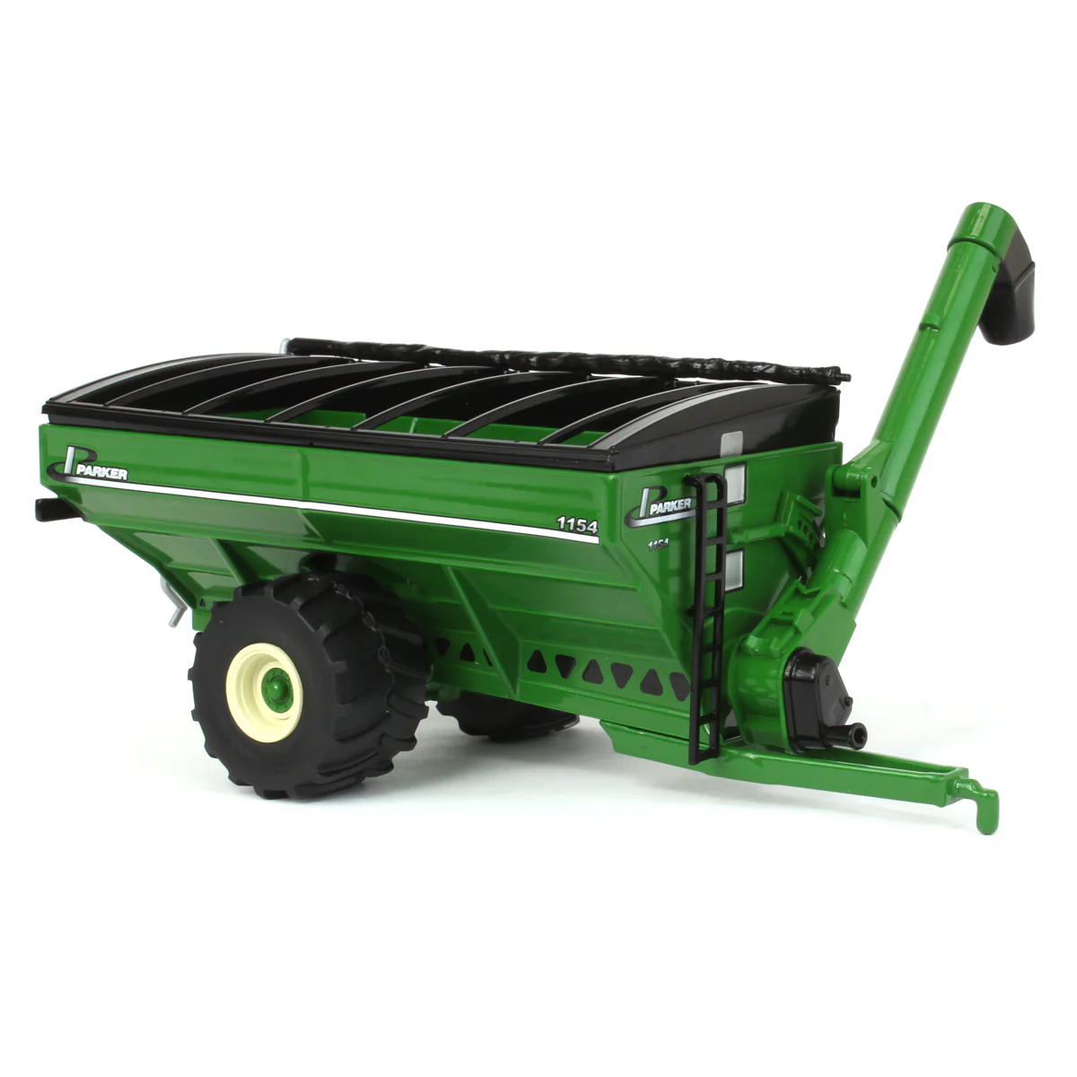 1/64 Parker 1154 Grain Cart with Flotation Tires, Green - Image 2