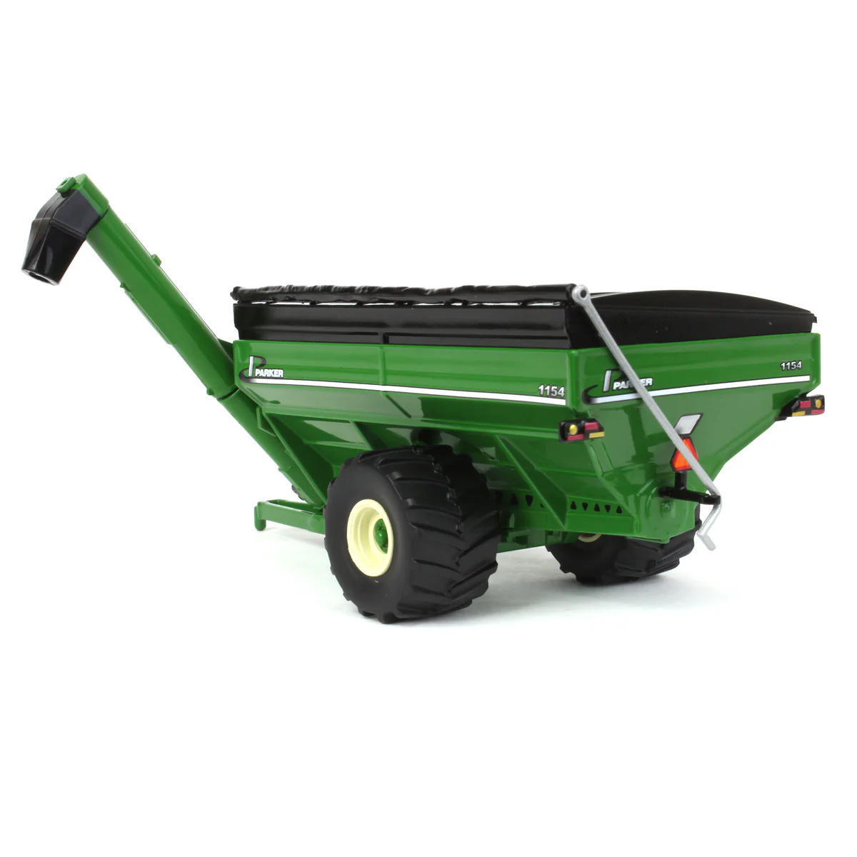 1/64 Parker 1154 Grain Cart with Flotation Tires, Green - Image 4