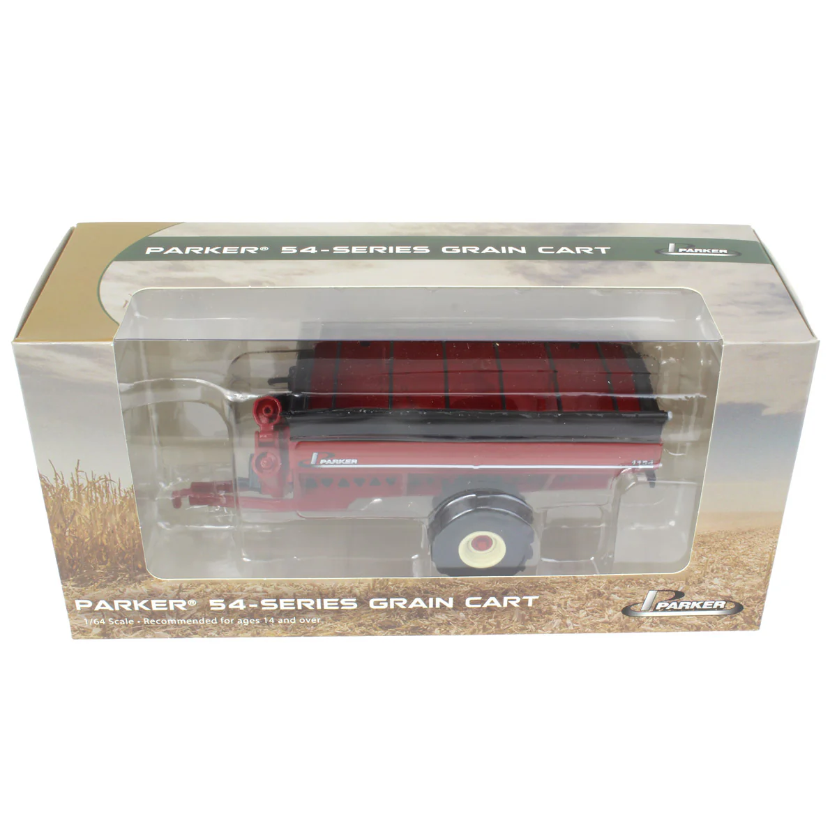 1/64 Parker 1154 Grain Cart with Flotation Tires, Red - Image 6