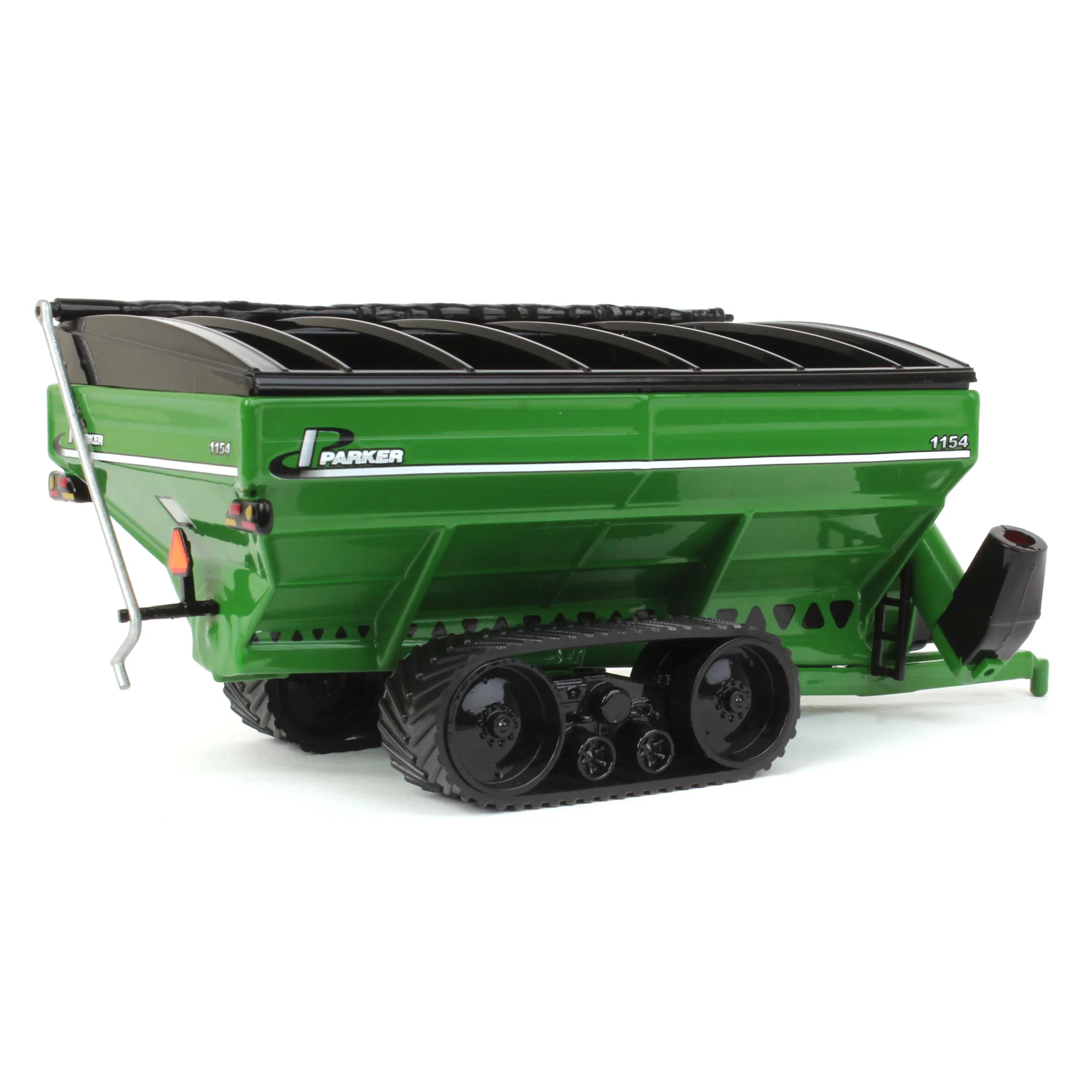 1/64 Parker 1154 Grain Cart with Tracks, Green - Image 3