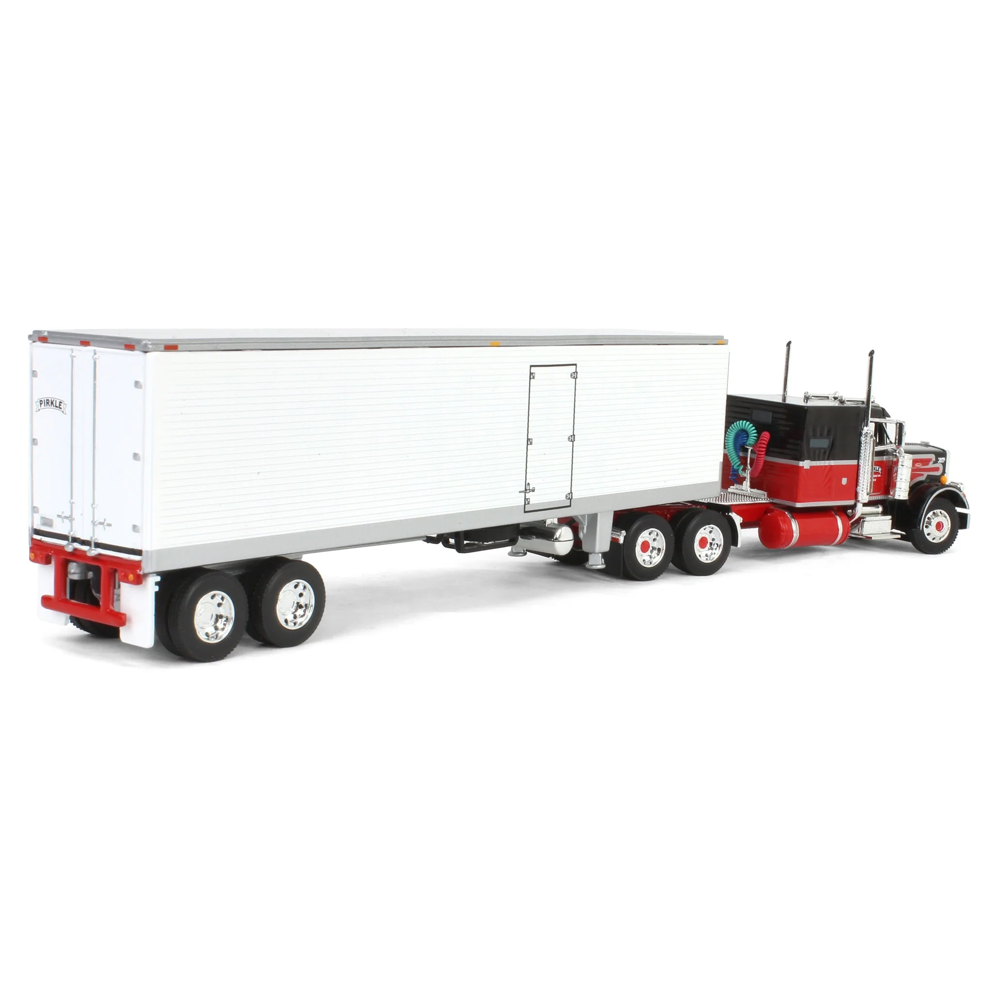 1/64 Peterbilt 359 Semi Truck with Vintage Reefer Trailer, Legacy Series #1: Pirkle Refrigerated Freight Lines, DCP by First Gear - Image 3