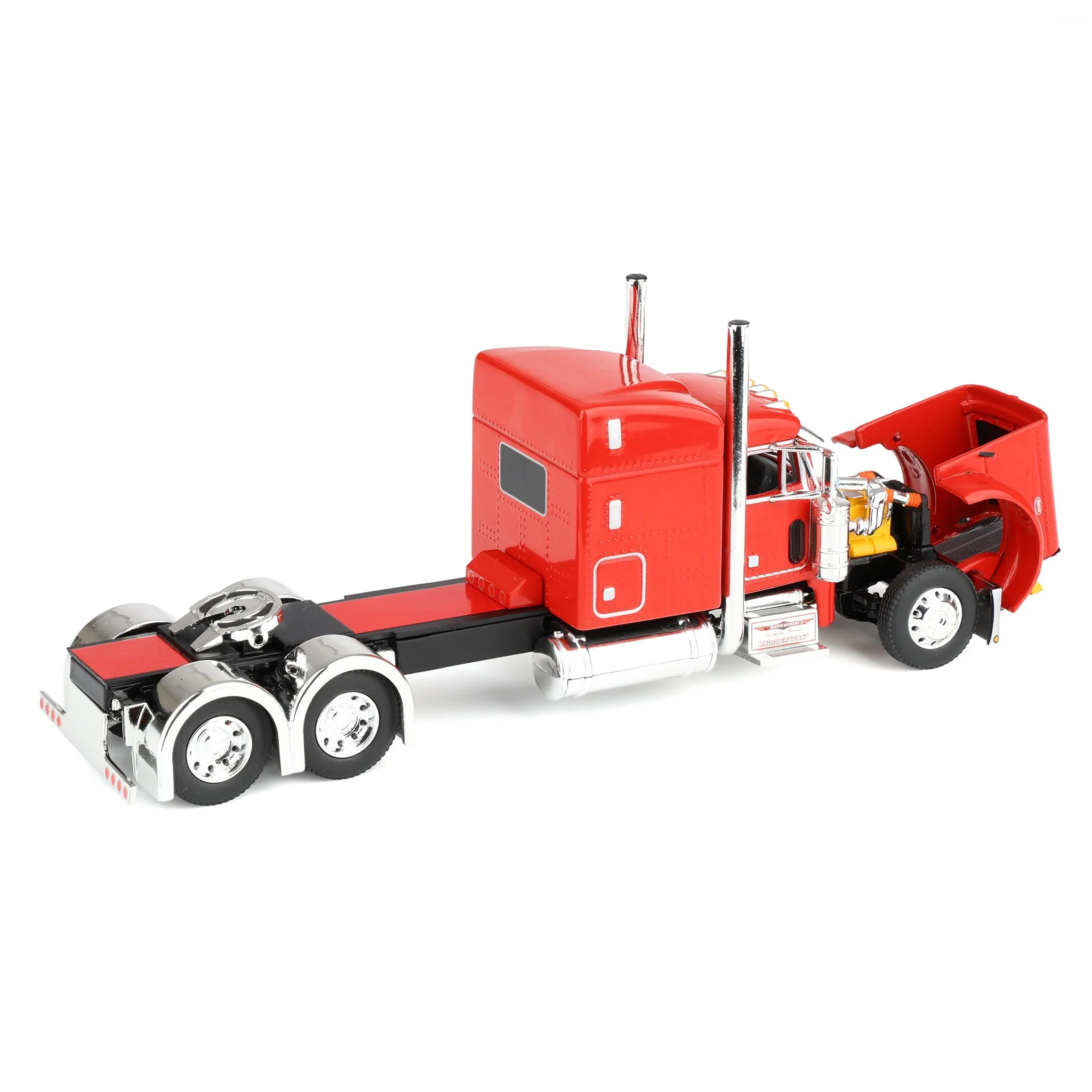 1/64 Peterbilt 379 Semi Truck with Heil Fuel Tanker, Rapid Roberts, DCP by First Gear Dealer Exclusive - Image 6