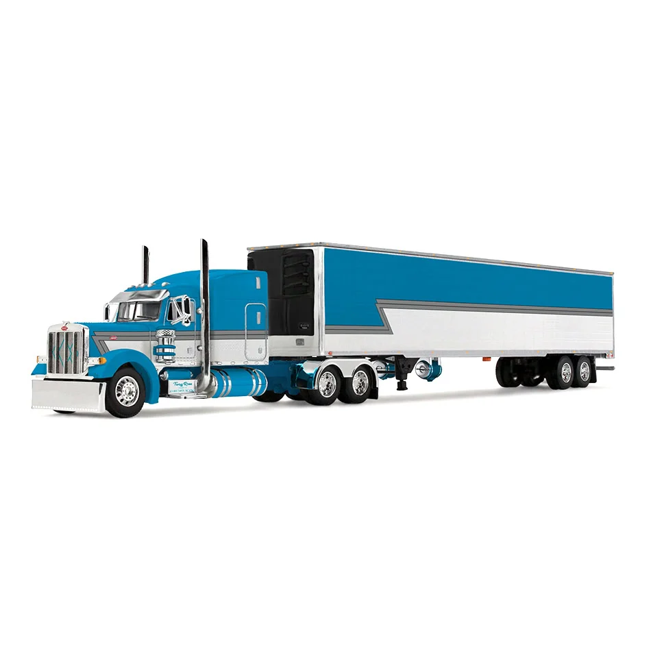 1/64 Peterbilt 379 Semi Truck with Utility Reefer Trailer, Big Rigs Series II #5: Tway Rose Transport, DCP by First Gear