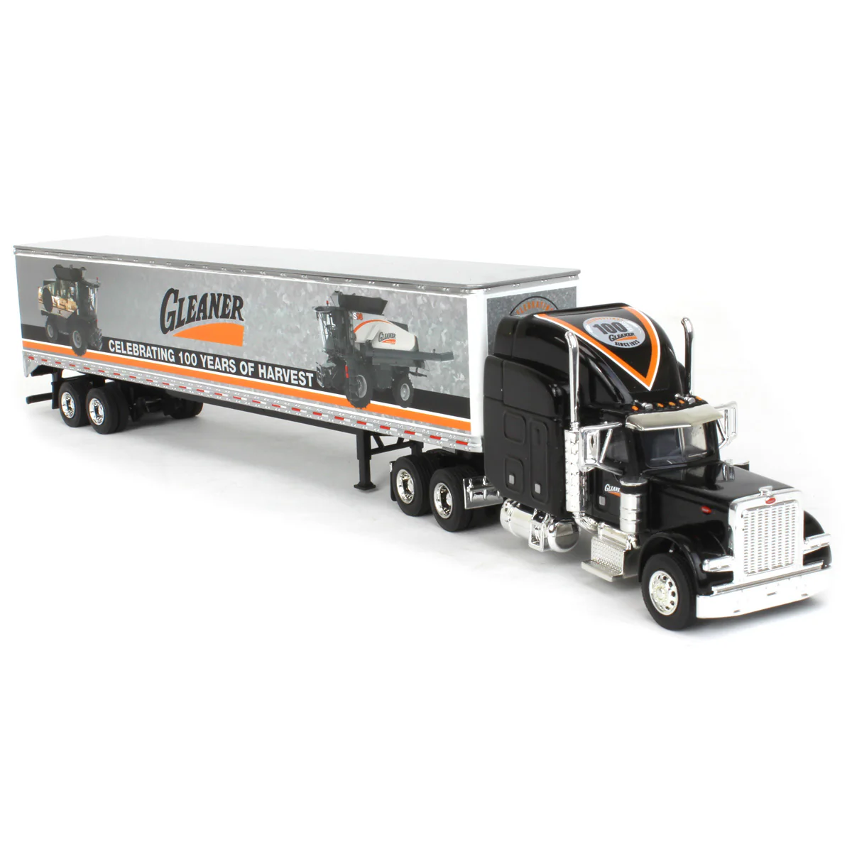 1/64 Peterbilt 379 with Box Trailer, Gleaner Centennial Edition - Image 2