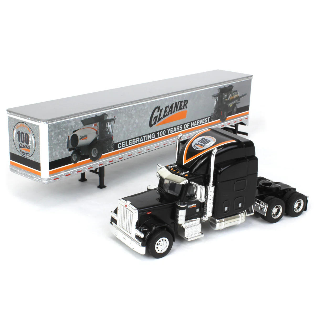 1/64 Peterbilt 379 with Box Trailer, Gleaner Centennial Edition - Image 5