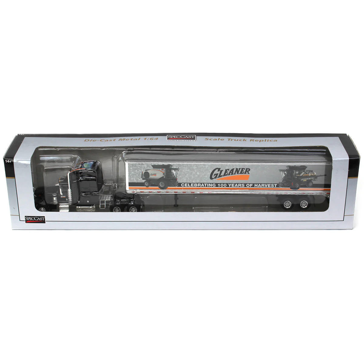 1/64 Peterbilt 379 with Box Trailer, Gleaner Centennial Edition - Image 6