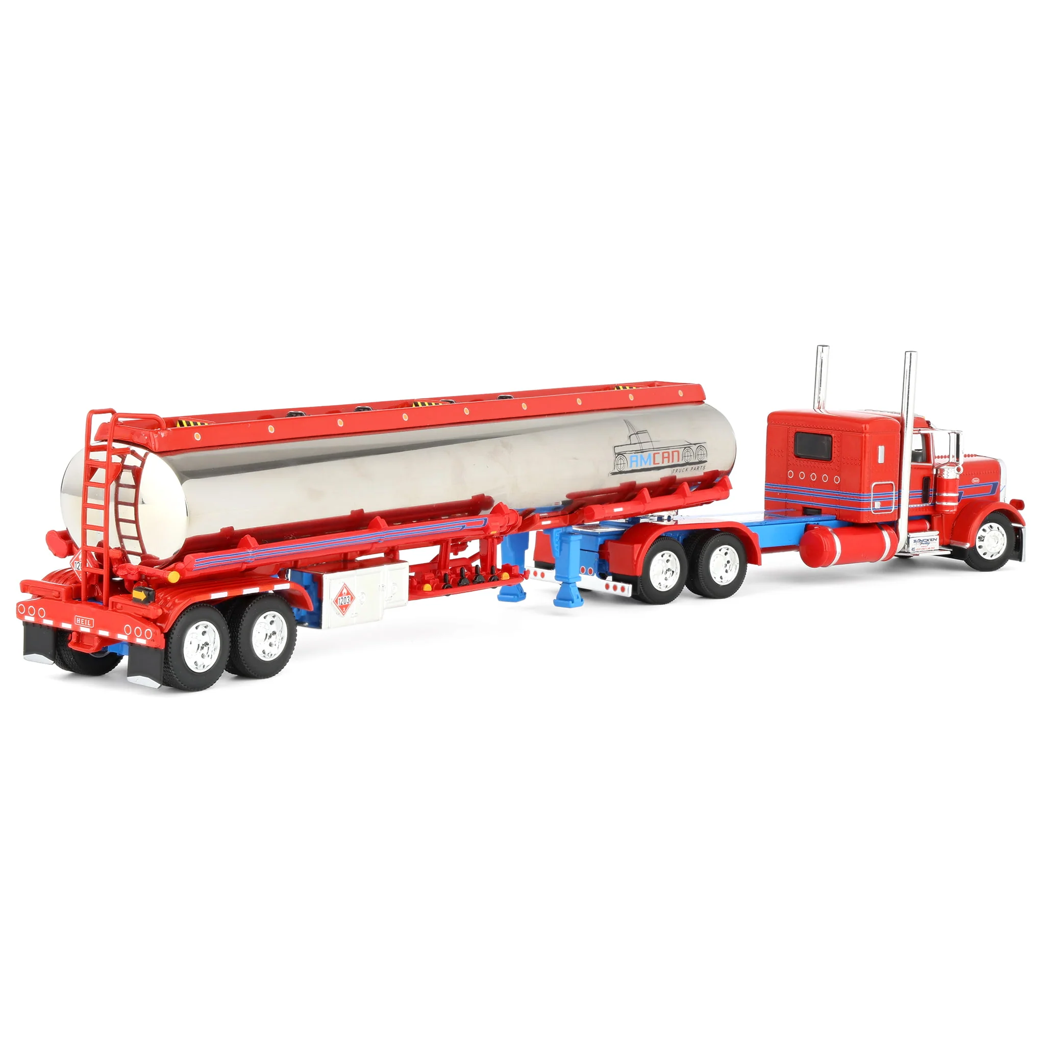 1/64 Peterbilt 389 with Heil Fuel Tanker, Big Rigs Series II #3: Sancken Custom Truck by Amcan, DCP by First Gear - Image 3