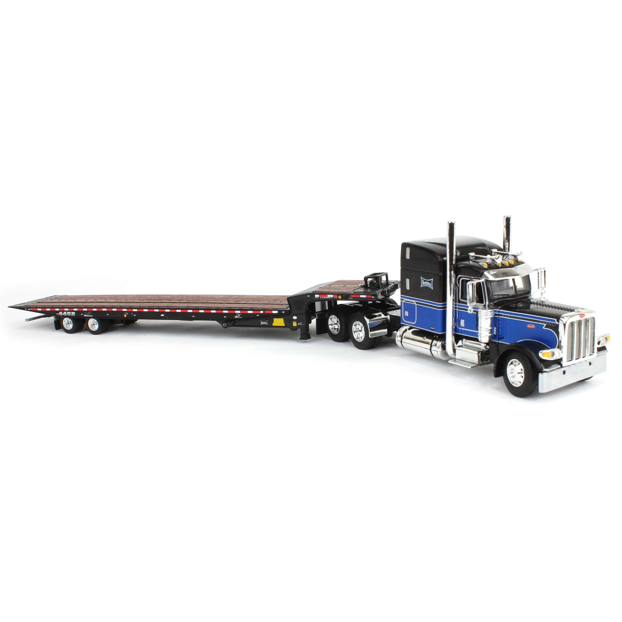 1/64 Peterbilt 389 with Landoll 440 Series Traveling Axle Trailer, Landoll Semi Replica - Image 2