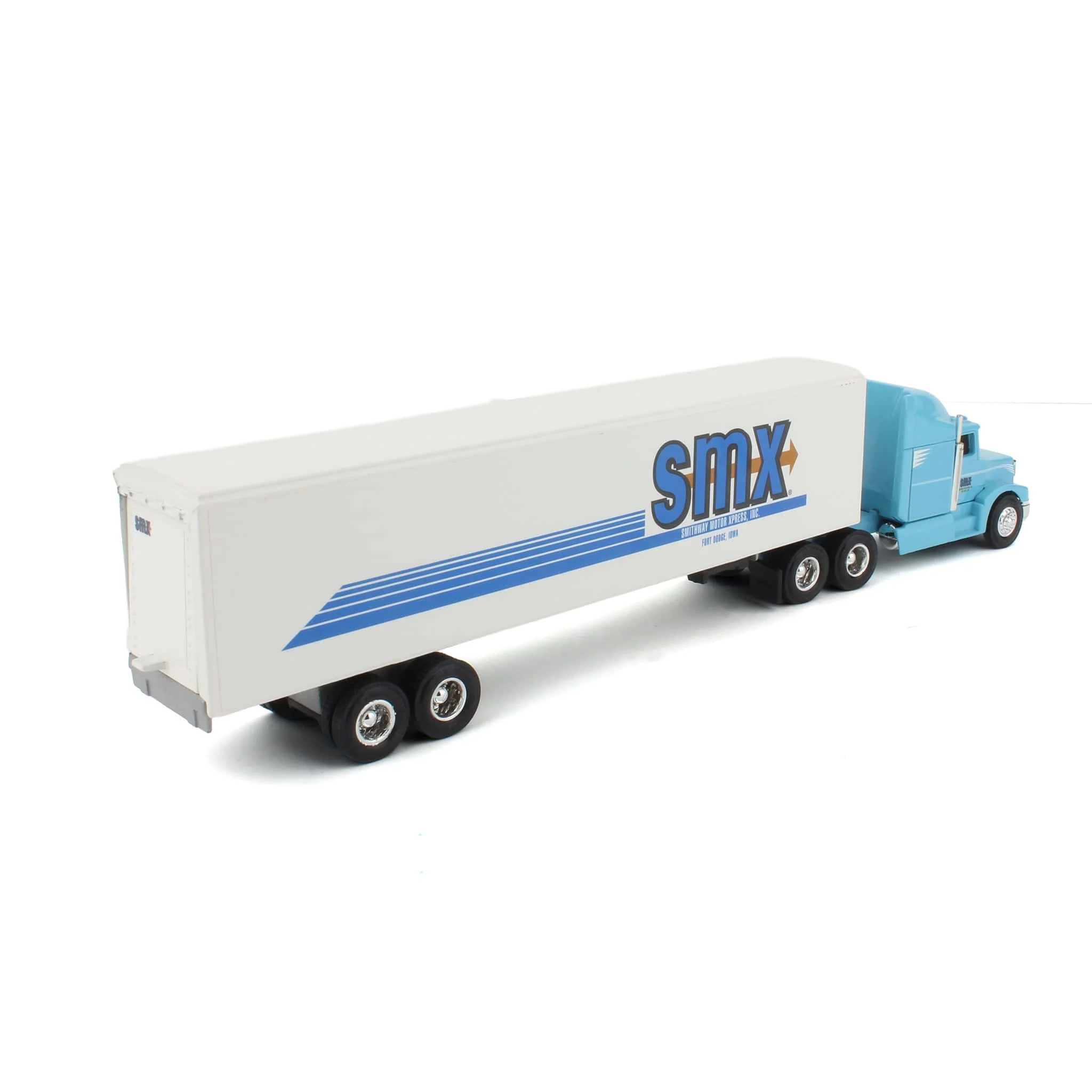 1/64 Peterbilt Semi Truck and Box Trailer, SMX Smithway Motor Xpress by ERTL - Image 2