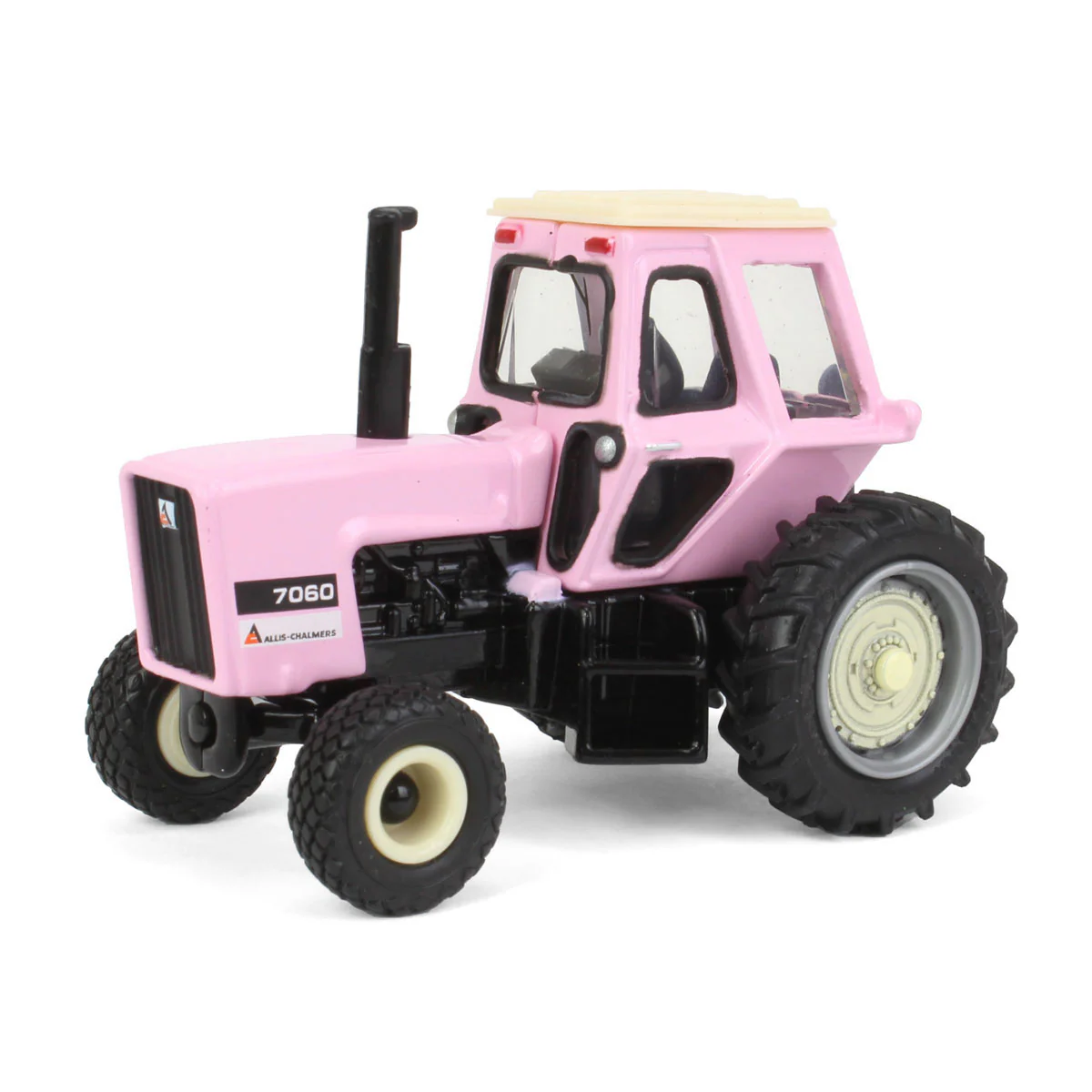 1/64 Pink Allis Chalmers 7060 Tractor with Diamond Tread Tires by ERTL
