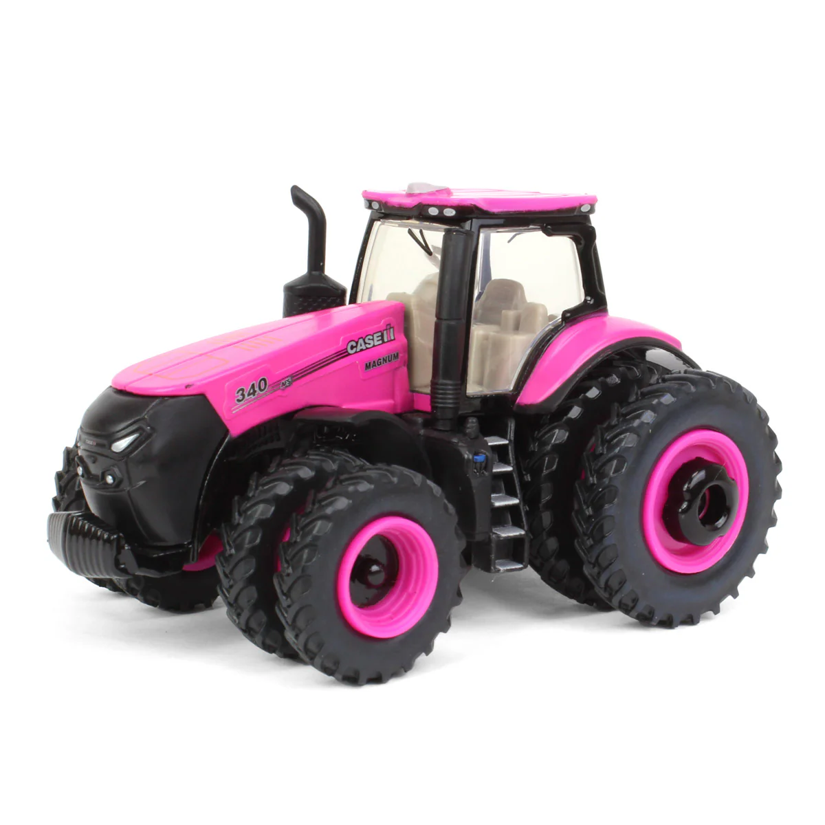 1/64 Pink Case IH AFS Connect Magnum 340 Tractor with Front & Rear Duals by ERTL