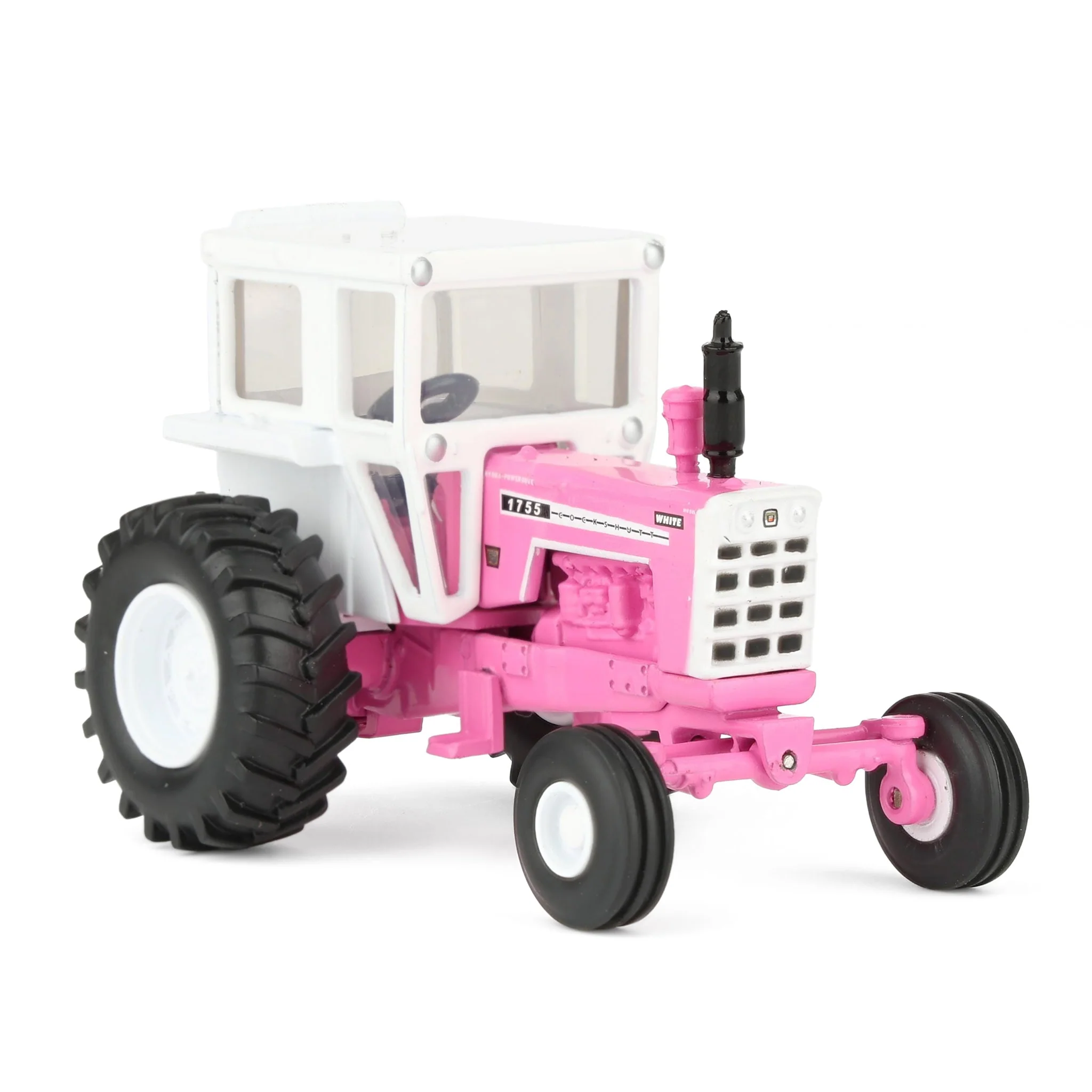 1/64 Pink Cockshutt 1755 Tractor with Wide Front & Cab by SpecCast - Image 2