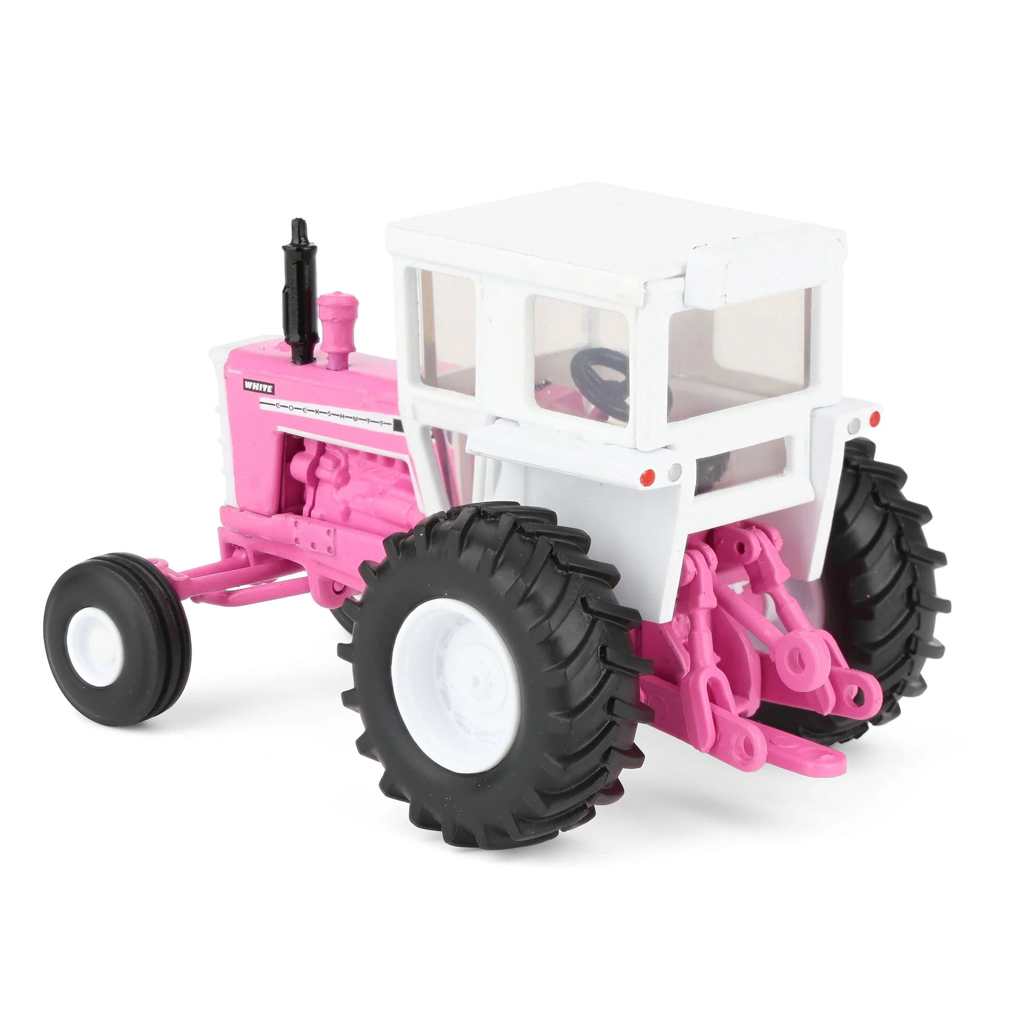 1/64 Pink Cockshutt 1755 Tractor with Wide Front & Cab by SpecCast - Image 4