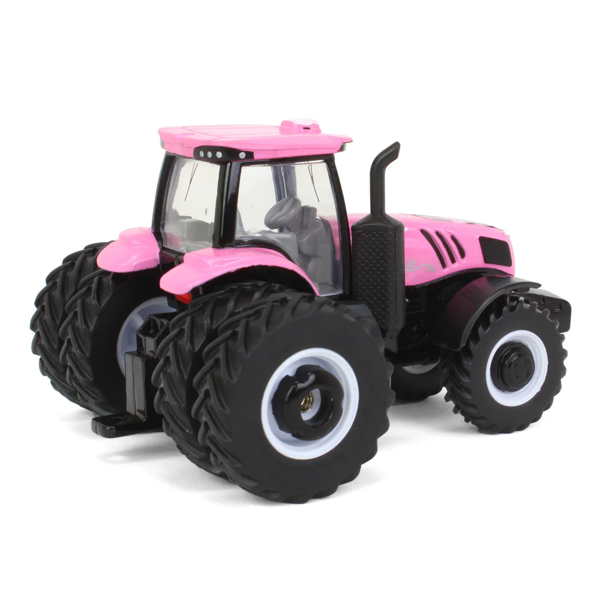 1/64 Pink New Holland Genesis T8.380 Tractor with Rear Duals by ERTL - Image 3